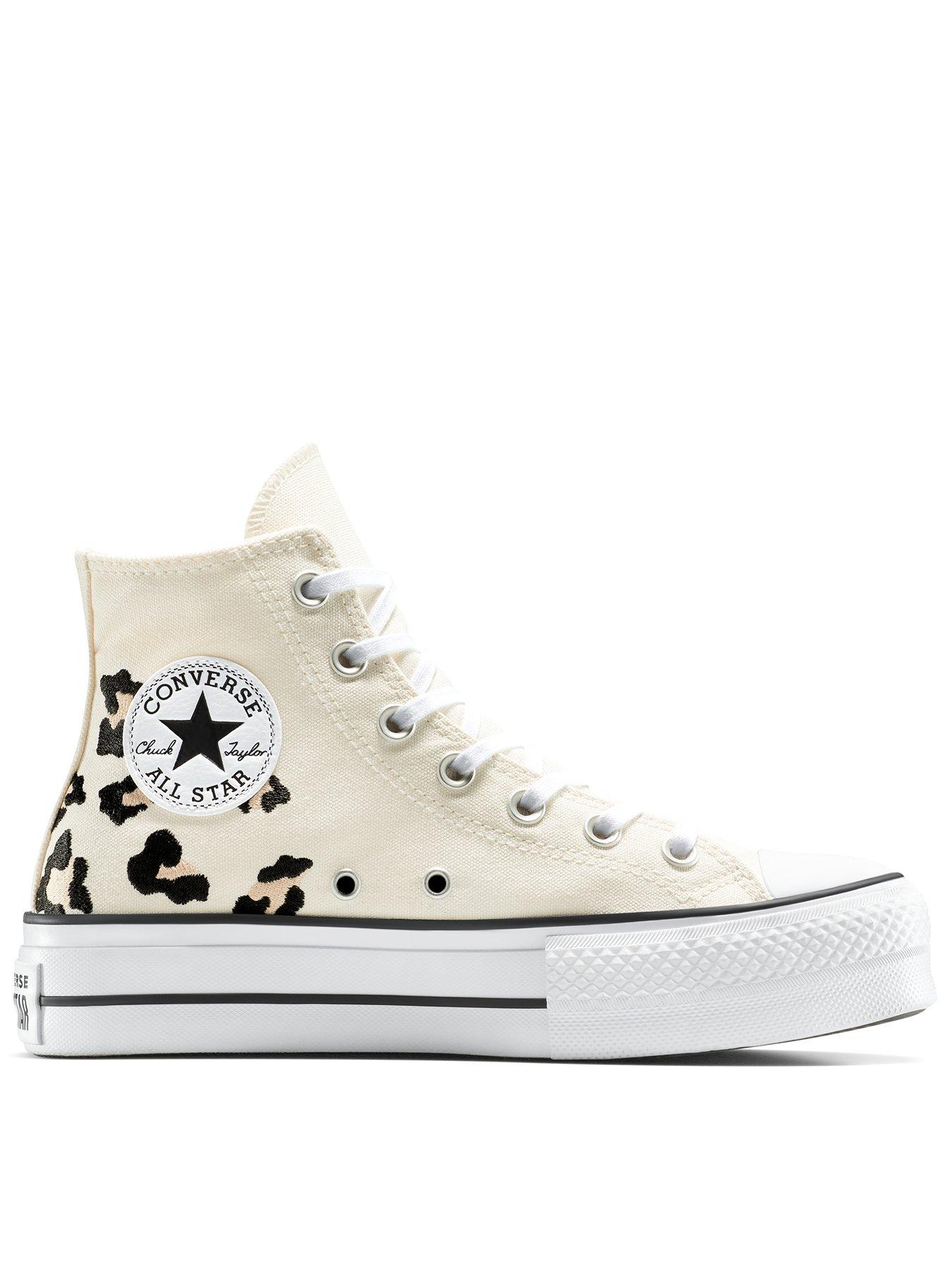 Image 1 of 7 of Converse Womens Chuck Taylor All Star Lift Canvas Hiegret/coastal Dune/black