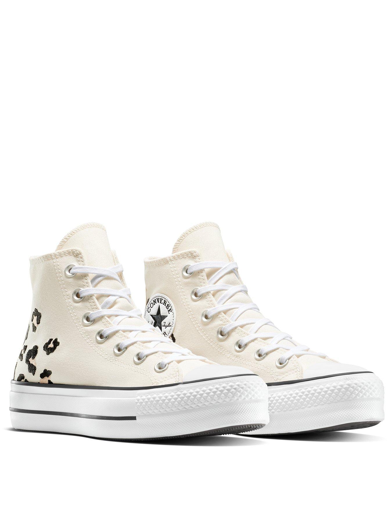 Image 2 of 7 of Converse Womens Chuck Taylor All Star Lift Canvas Hiegret/coastal Dune/black