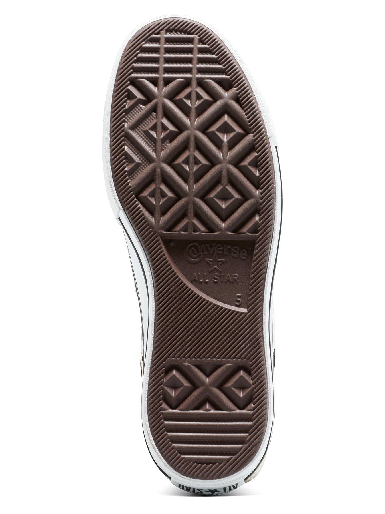 Image 5 of 7 of Converse Womens Chuck Taylor All Star Lift Canvas Hiegret/coastal Dune/black
