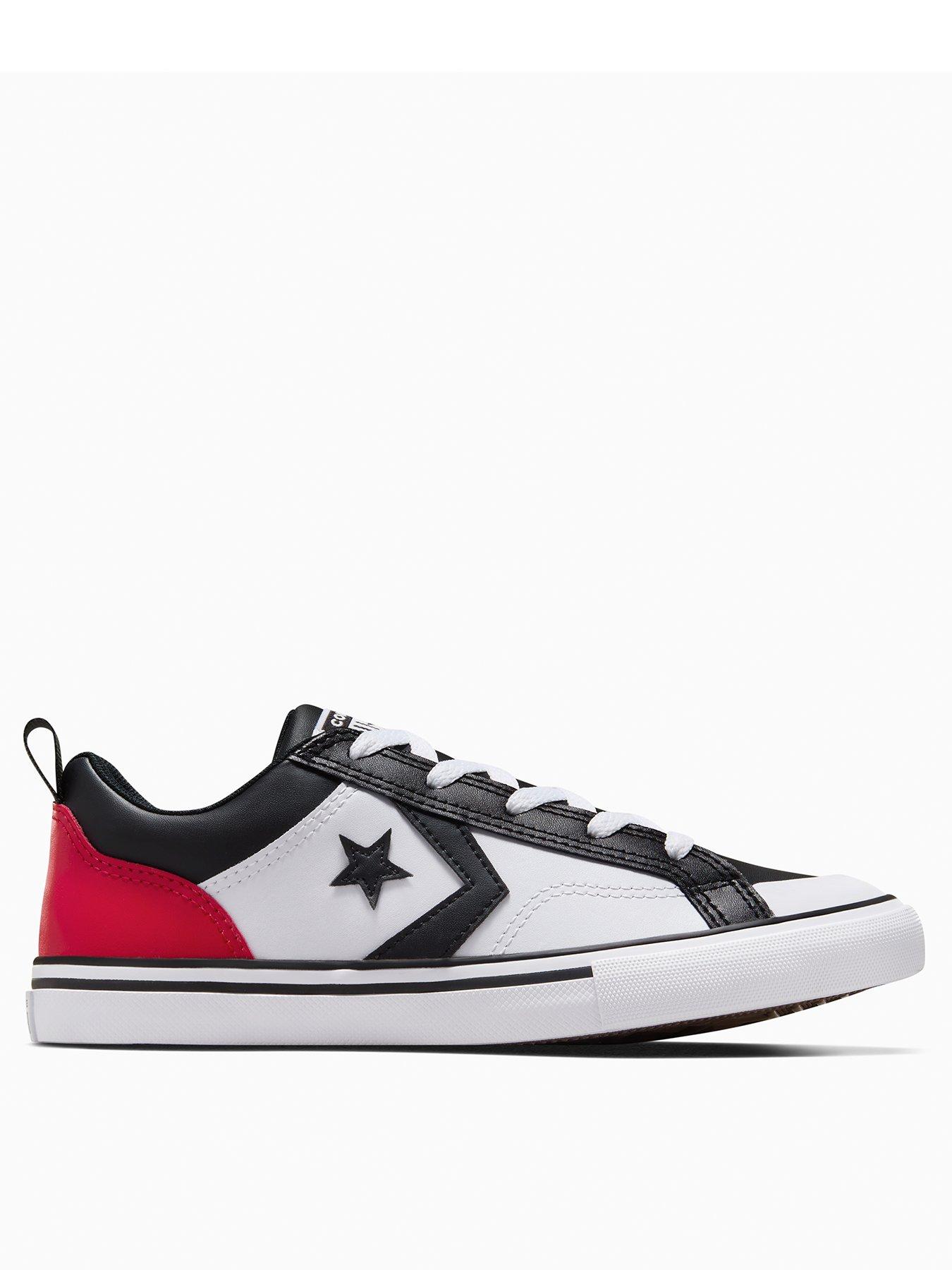 undefined Kids Pro Blaze Leather Ox - Black