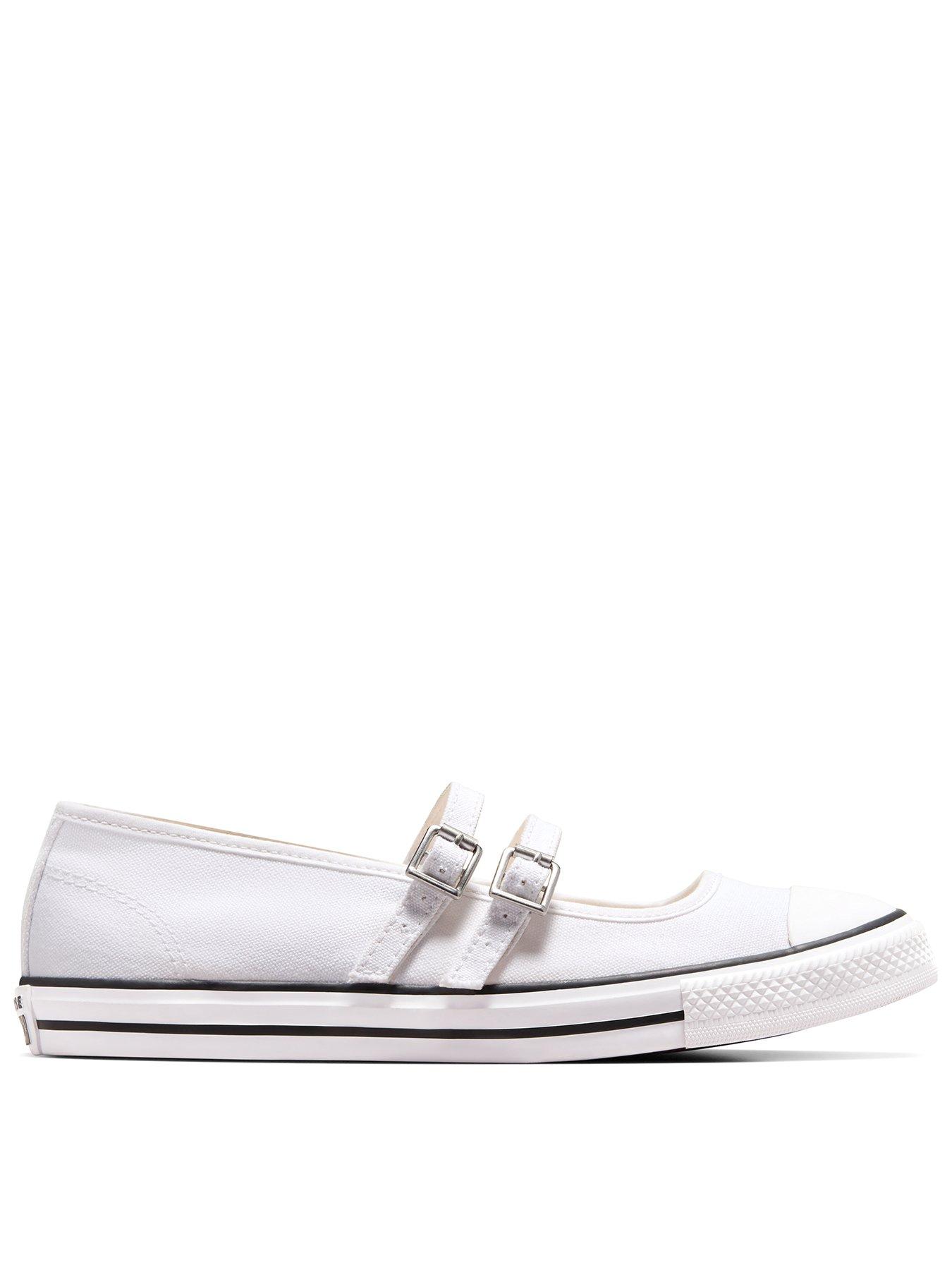 Converse Womens Chuck Taylor All Star Dainty Mary Jane Canvas Slipwhite/Egret/White
