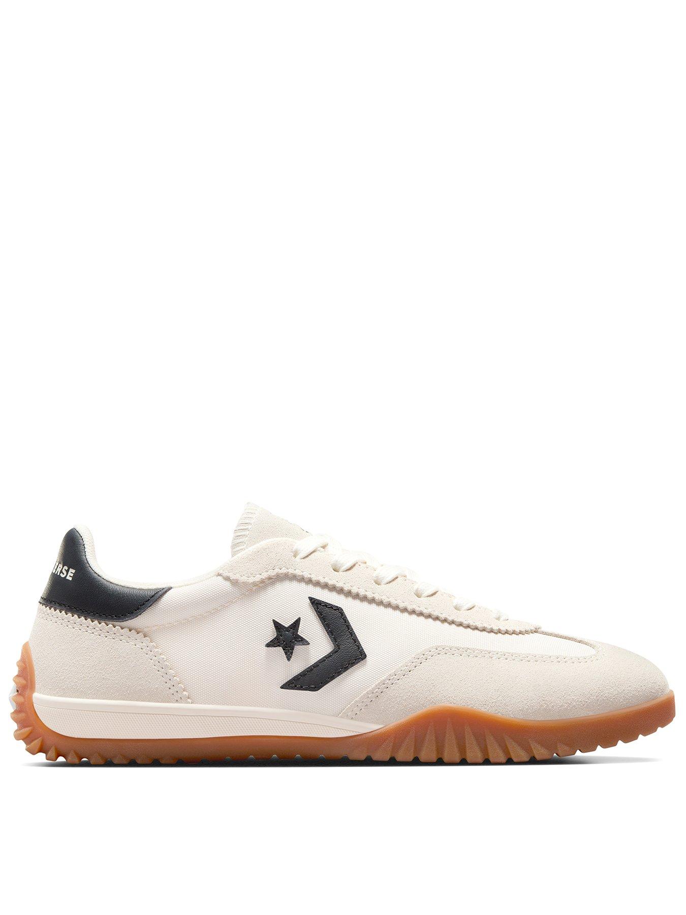 Image 1 of 7 of Converse Unisex Run Star Trainer Low Tops - Light Grey