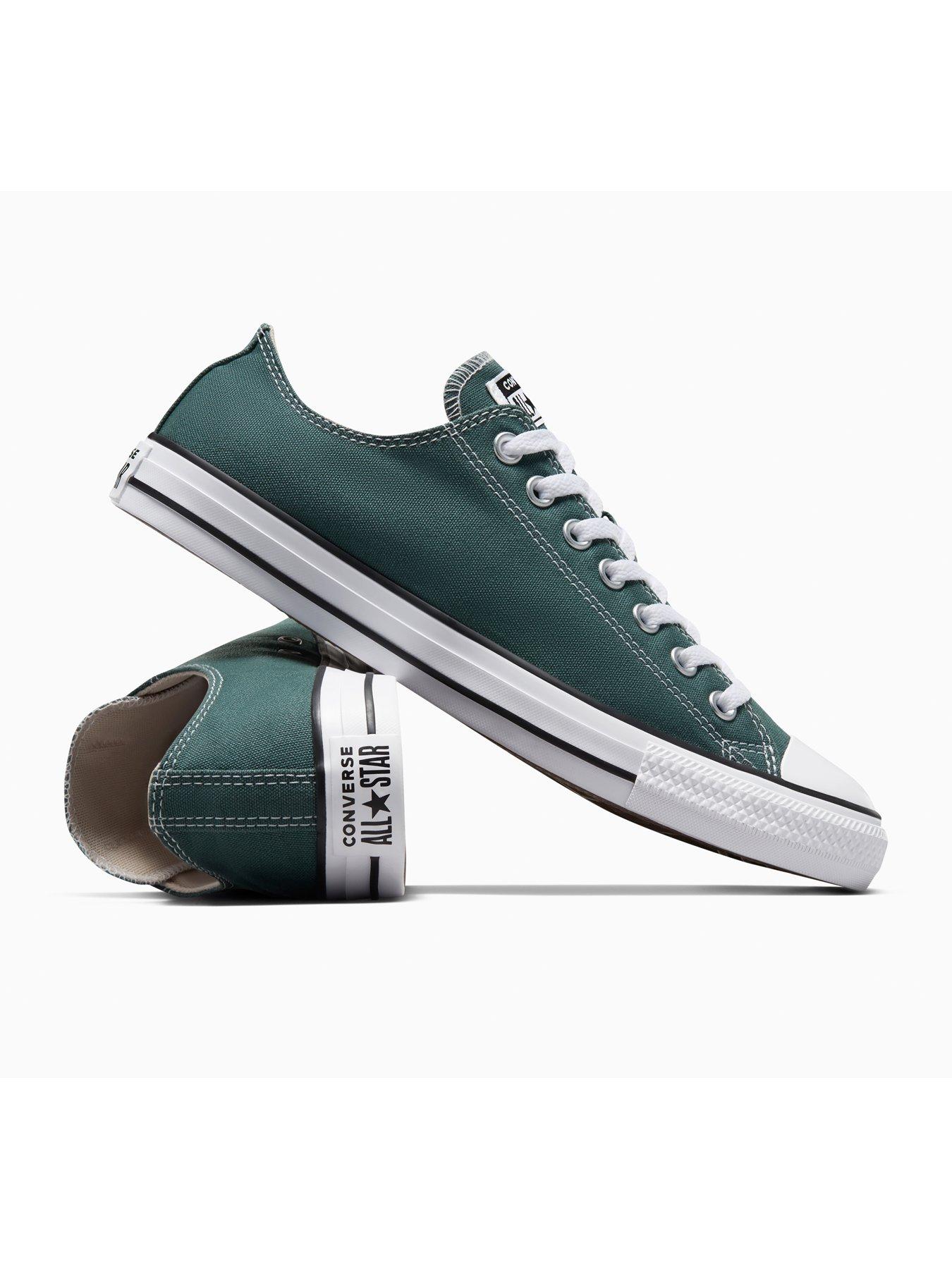 Image 7 of 7 of Converse Men's Chuck Taylor All Star Canvas Ox Trainers - Beige