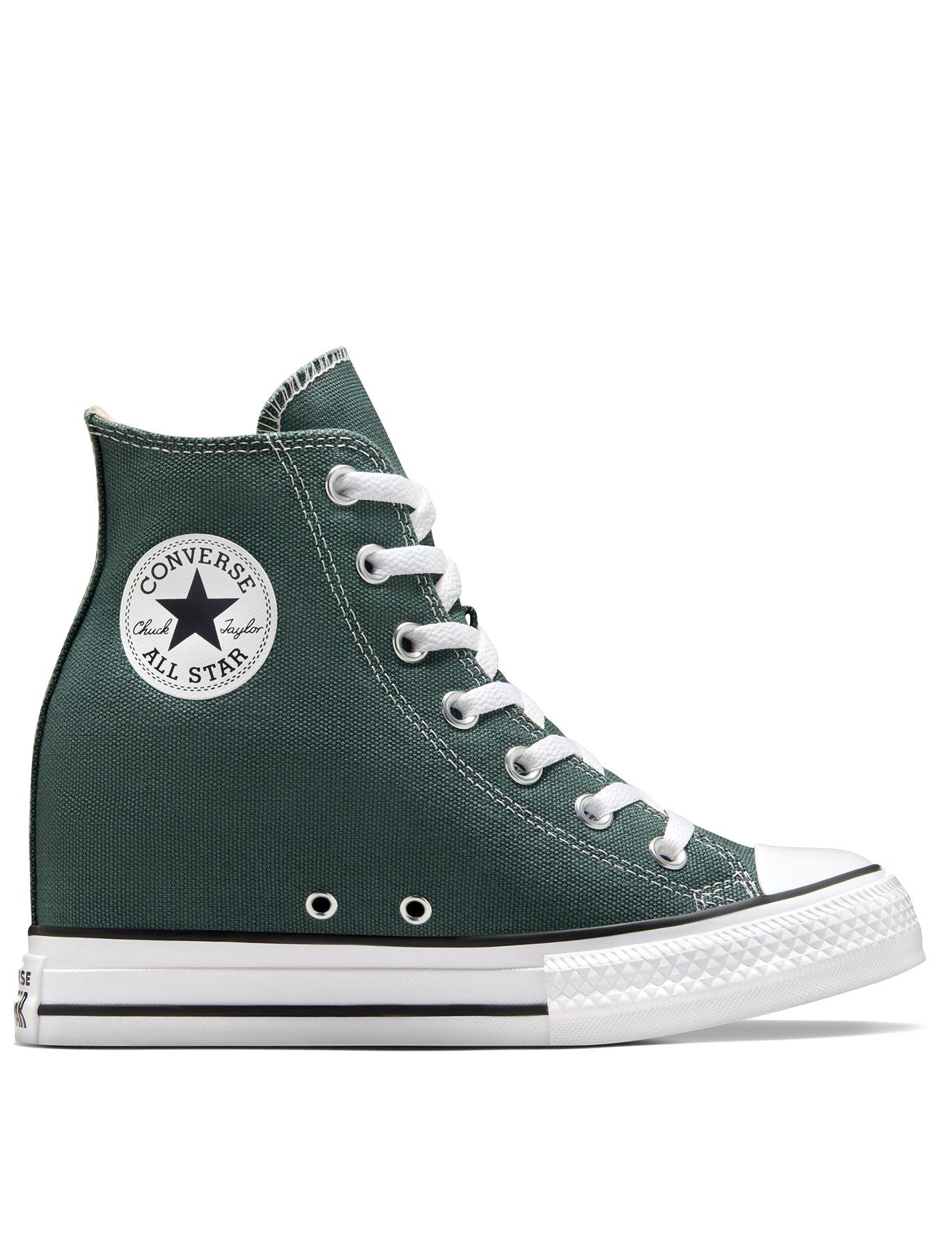 Converse Womens Chuck Taylor All Star Wedge Canvas Hi True Nature