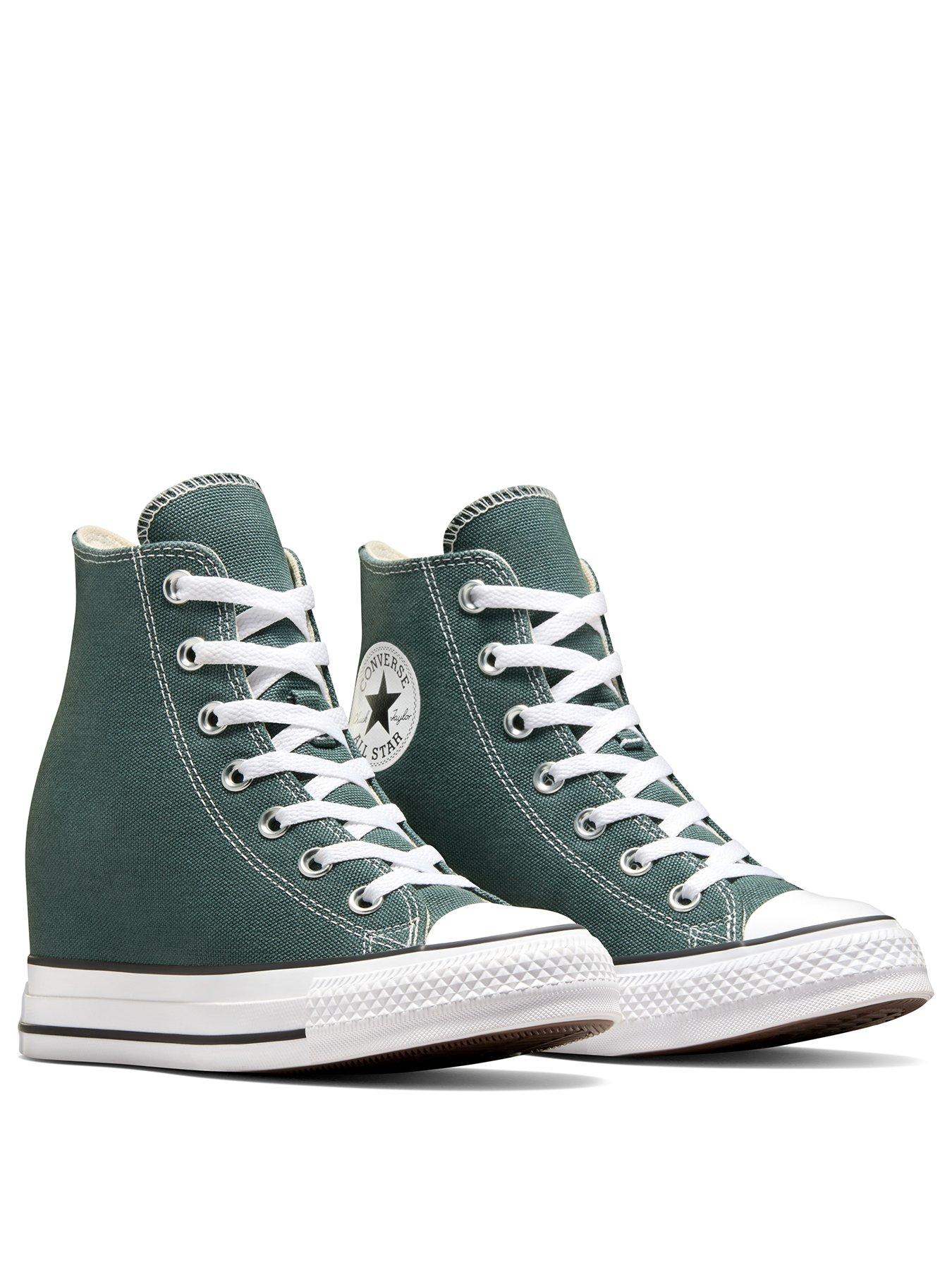 Converse Womens Chuck Taylor All Star Wedge Canvas Hi True Nature