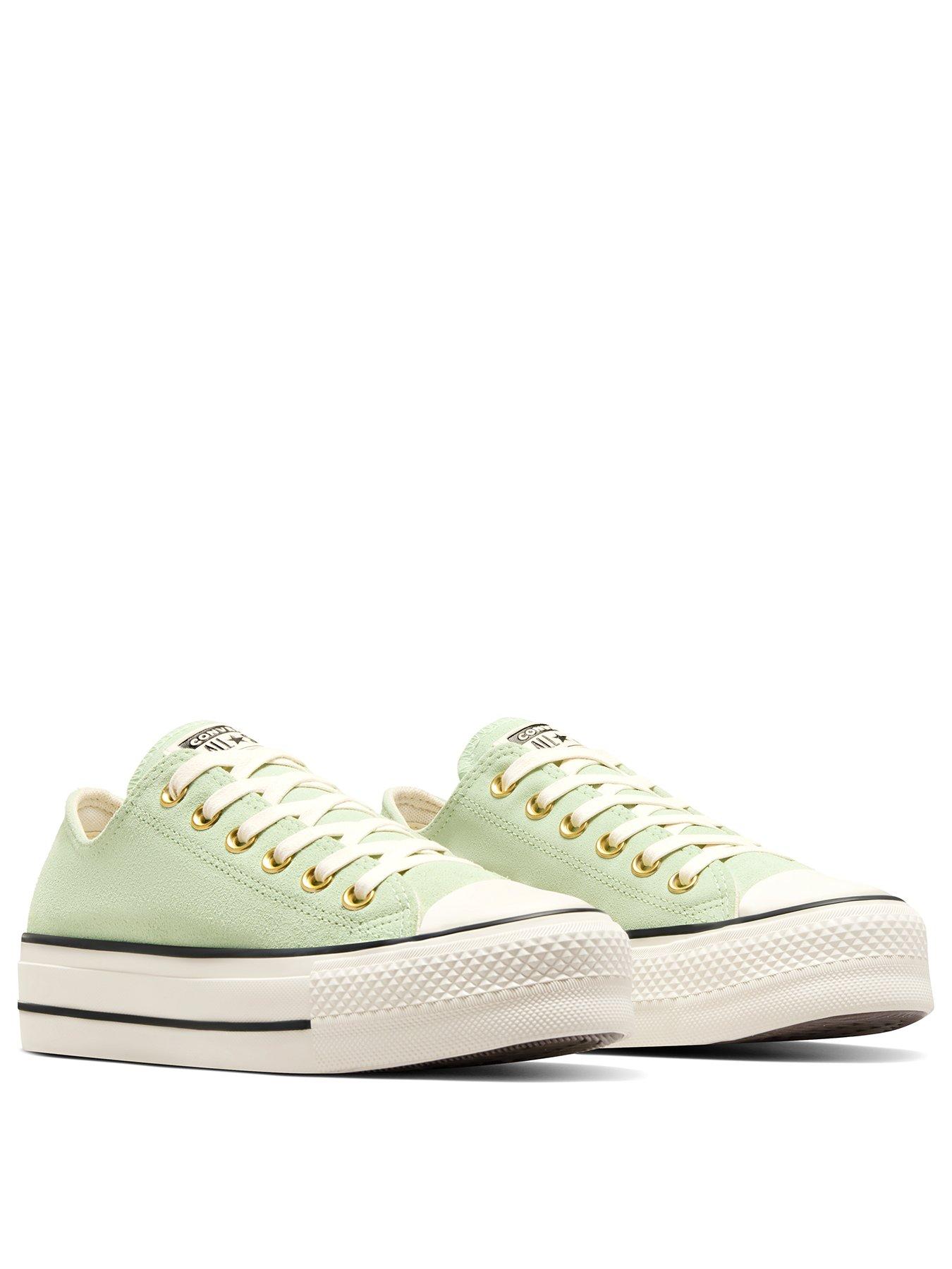 Converse Women's Chuck Taylor All Star Lift Suede Ox Trainers