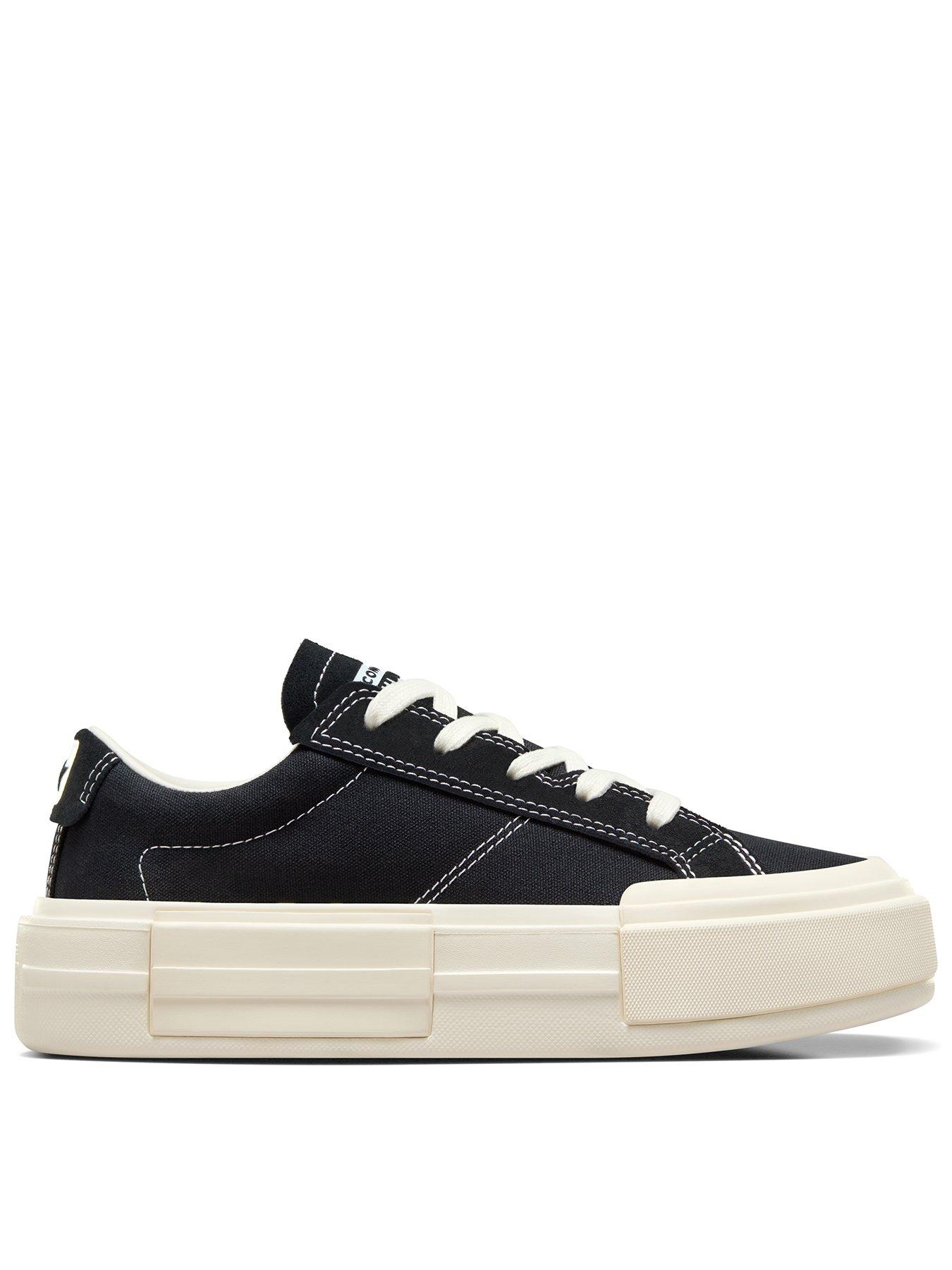 undefined Womens Chuck Taylor All Star Cruise Canvas Ox/Black - Black/White