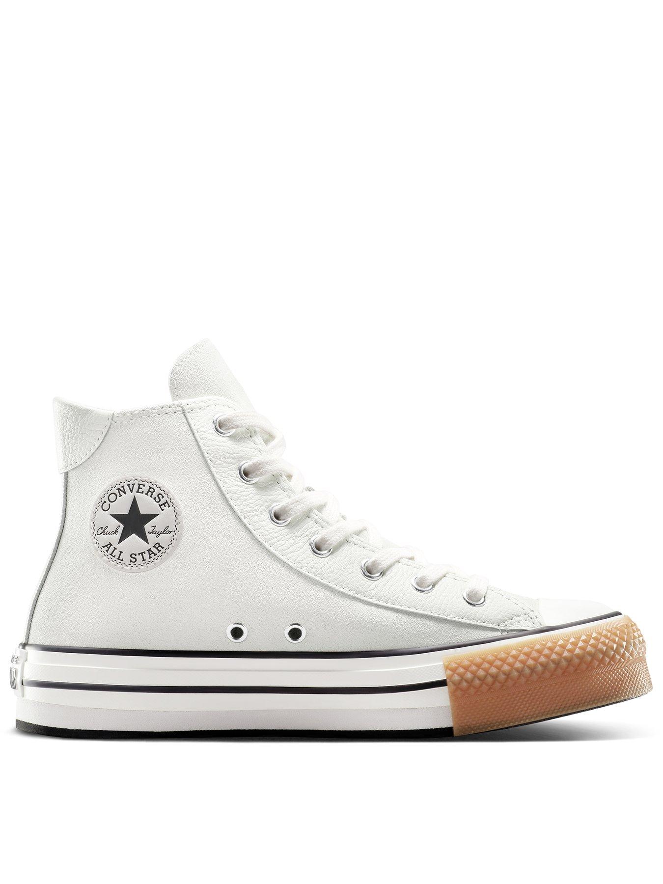 undefined Kids Chuck Taylor All Star Eva Lift Suede Hi - Beige