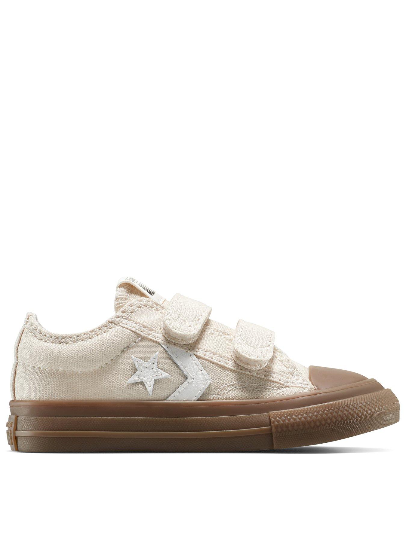 Converse Toddler Star Player 76 Trainer - Light Dune/Vintage White/Gum D