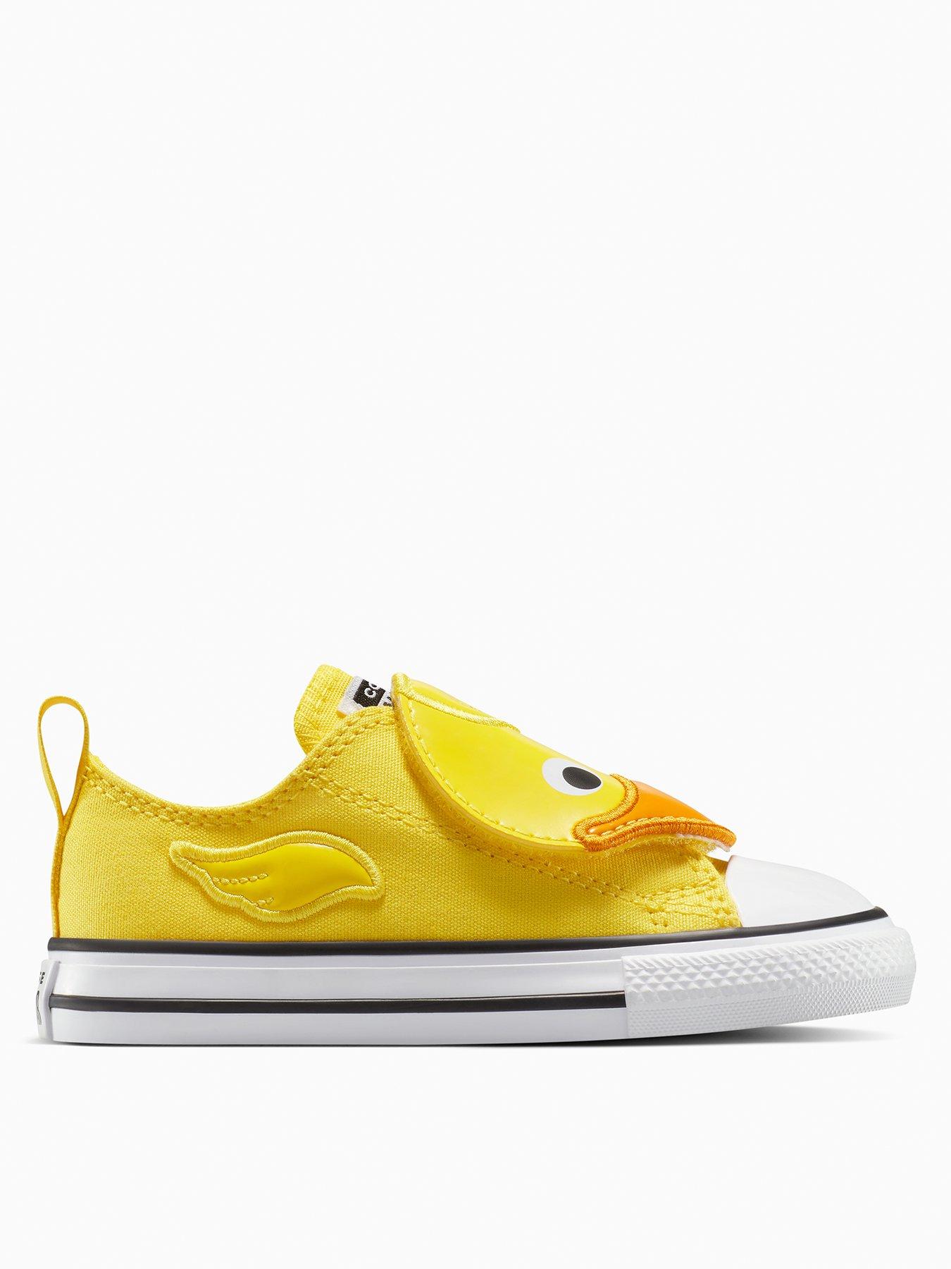 Converse Toddler Ox Trainers - Egret/Lt Jellyfish Jitter/White