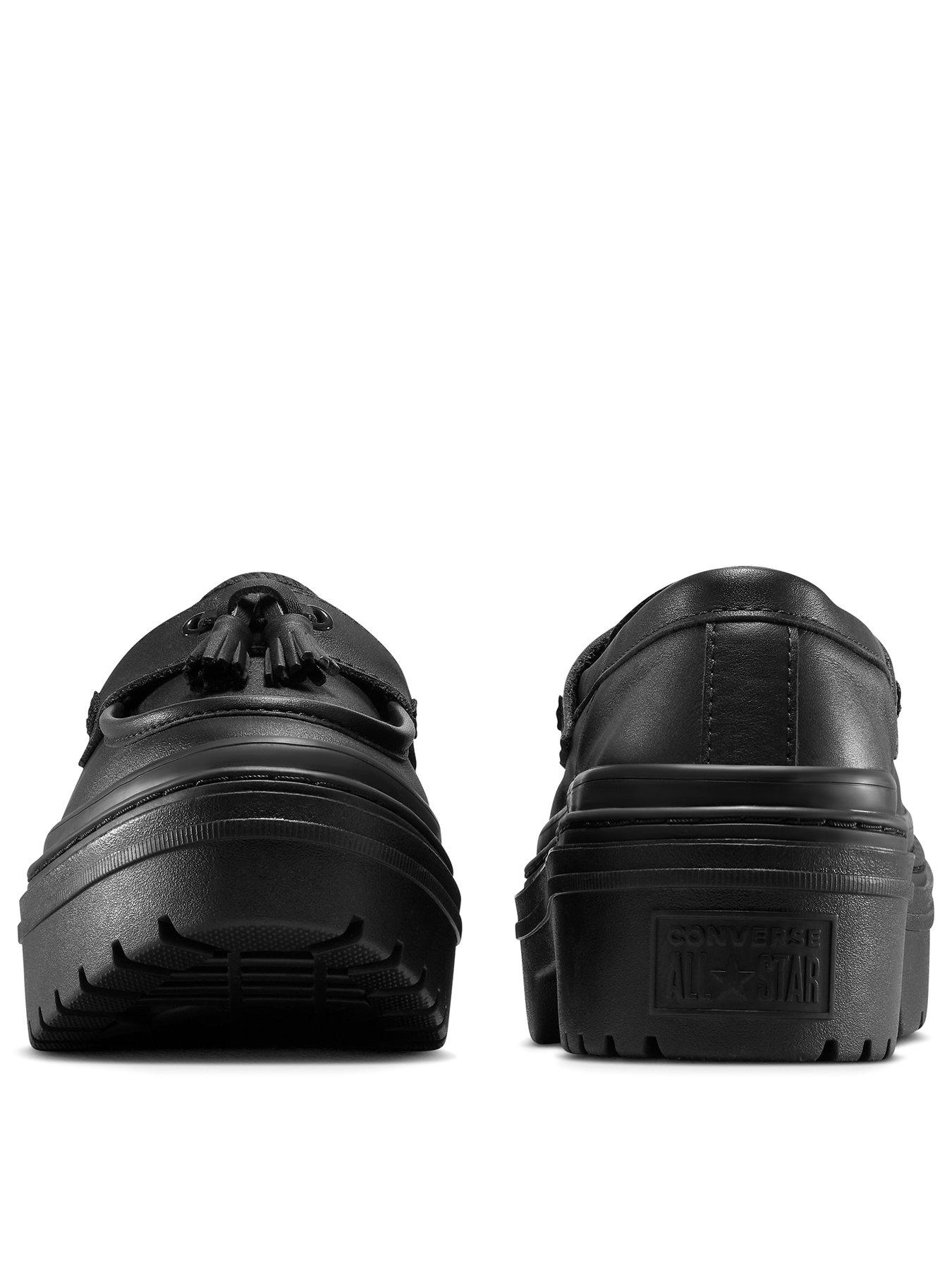 Converse Womens Chuck Taylor All Star Lugged Heel Loafer Leather