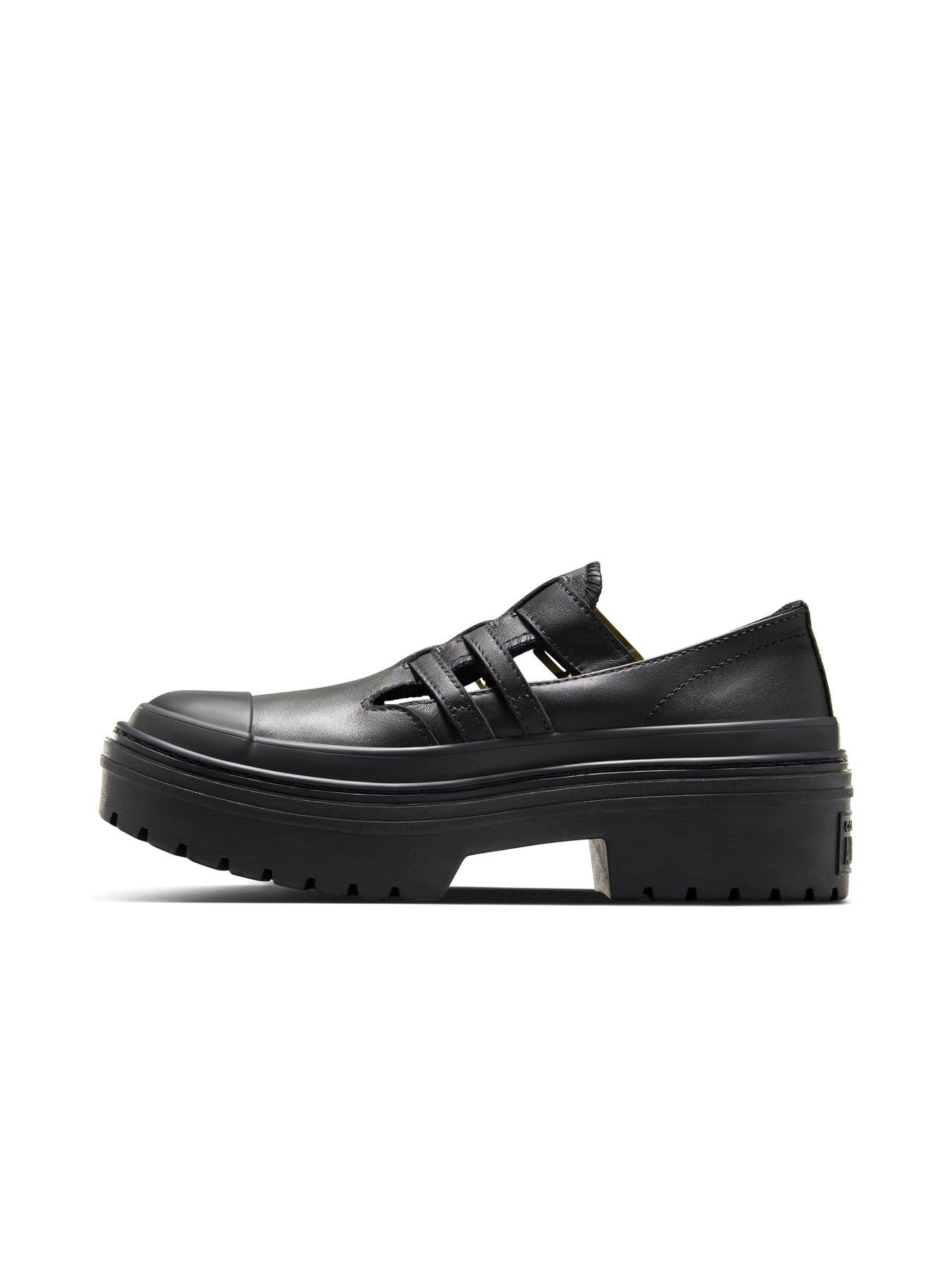 Image 6 of 7 of Converse Womens Chuck Taylor All Star Lugged Heel Leather Mary Jane