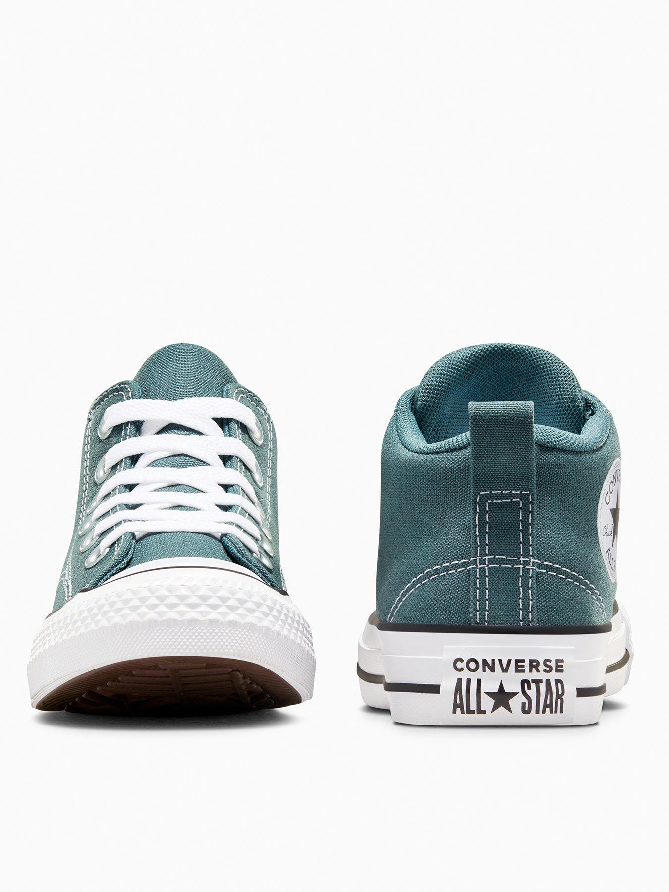 Image 3 of 7 of Converse Kids Chuck Taylor All Star Malden Street Canvas Midi - Beige