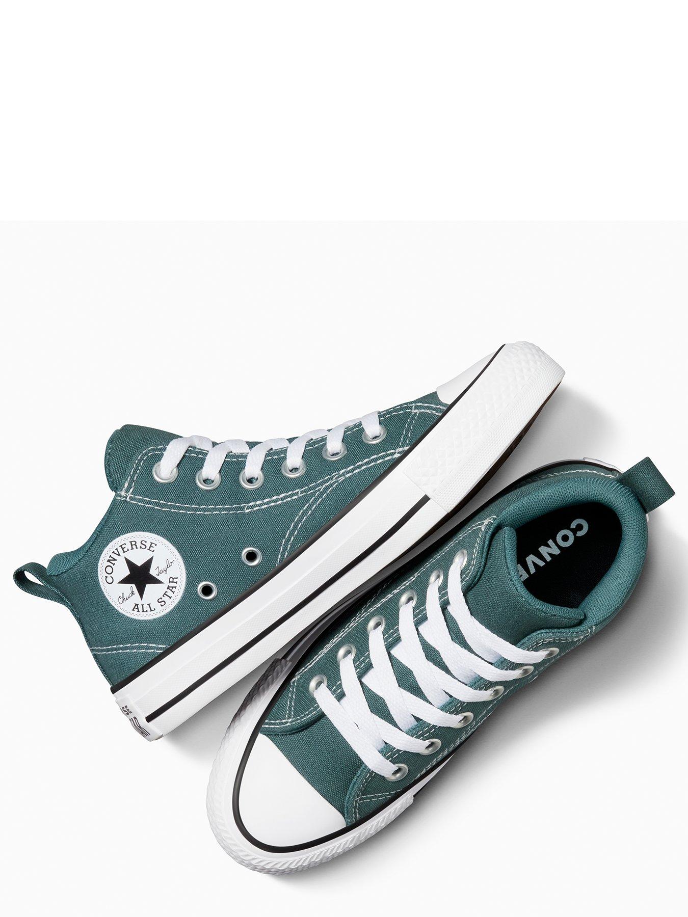 Image 4 of 7 of Converse Kids Chuck Taylor All Star Malden Street Canvas Midi - Beige