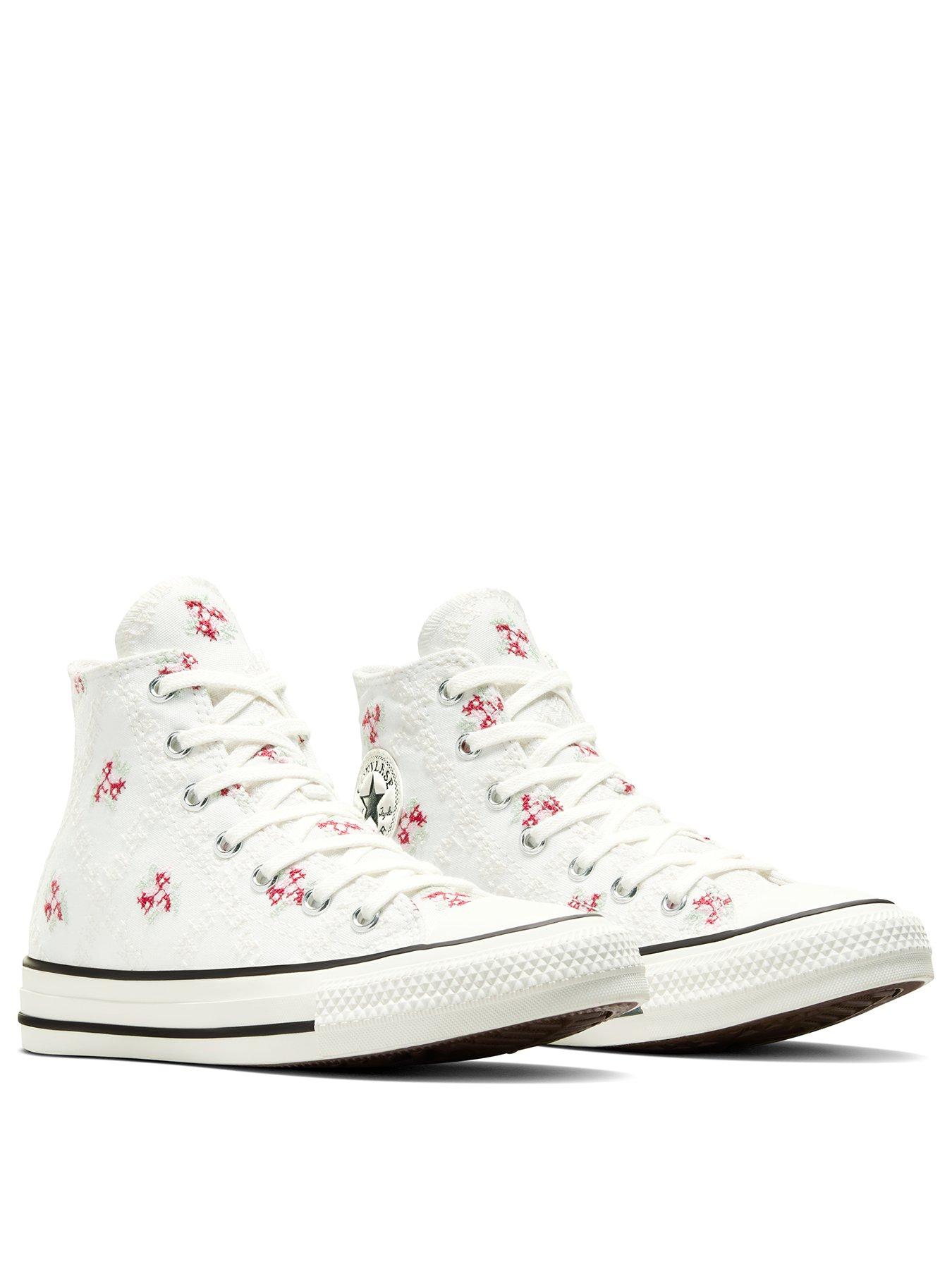 Image 2 of 7 of Converse Kids Chuck Taylor All Star Canvas Hi Tops - White