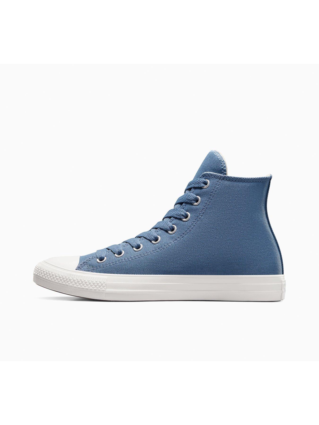Image 6 of 7 of Converse Mens Chuck Taylor All Star Canvas Hi - Lakeside Blue