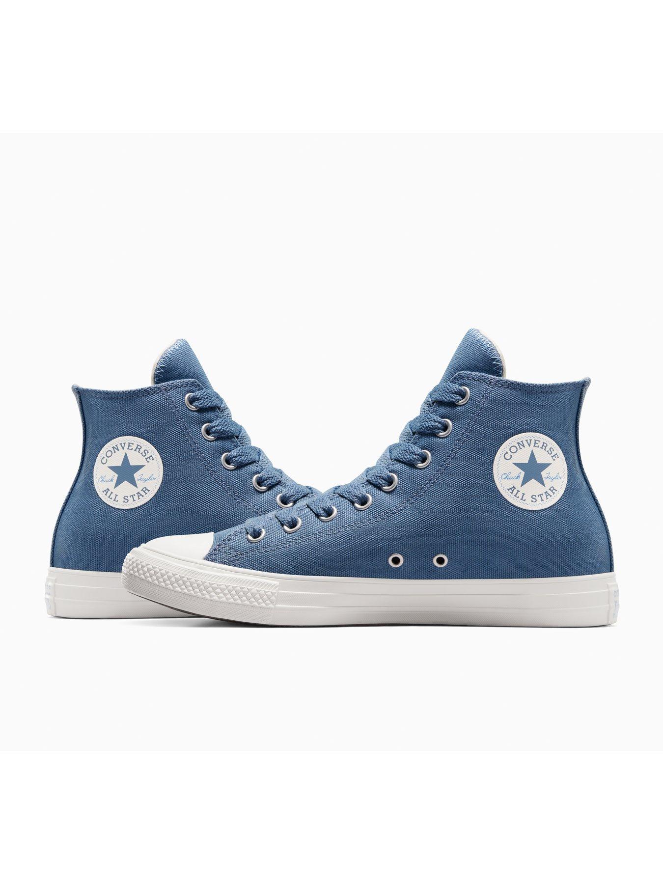 Image 7 of 7 of Converse Mens Chuck Taylor All Star Canvas Hi - Lakeside Blue