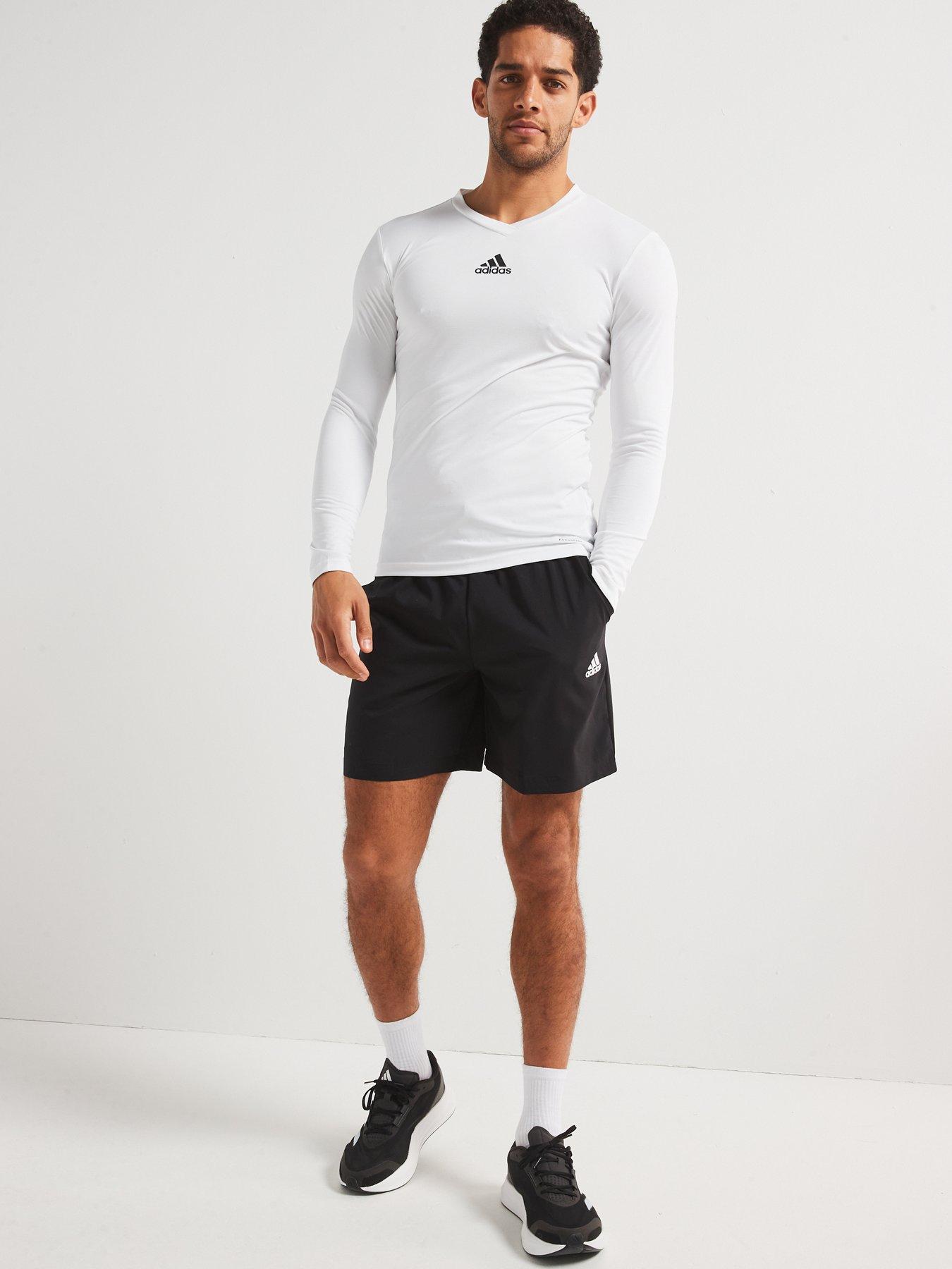 Image 3 of 6 of adidas Team Base Tee - White