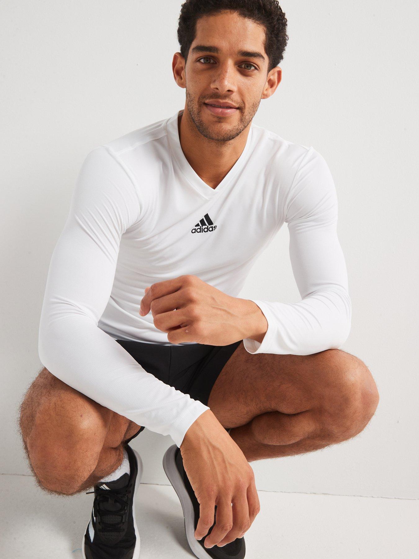 Image 4 of 6 of adidas Team Base Tee - White