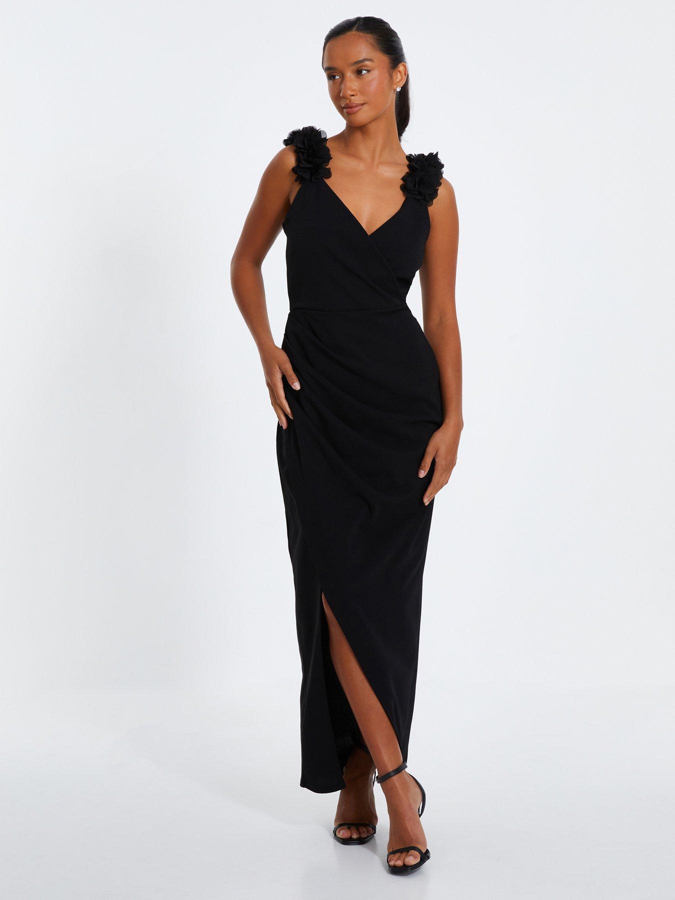 Petite black evening dresses uk best sale