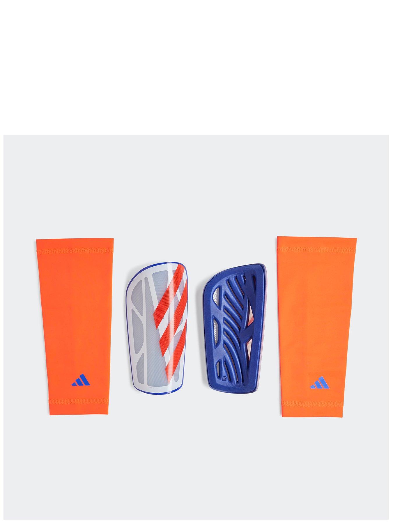 Image of adidas Tiro Shinguard League - White/ Blue