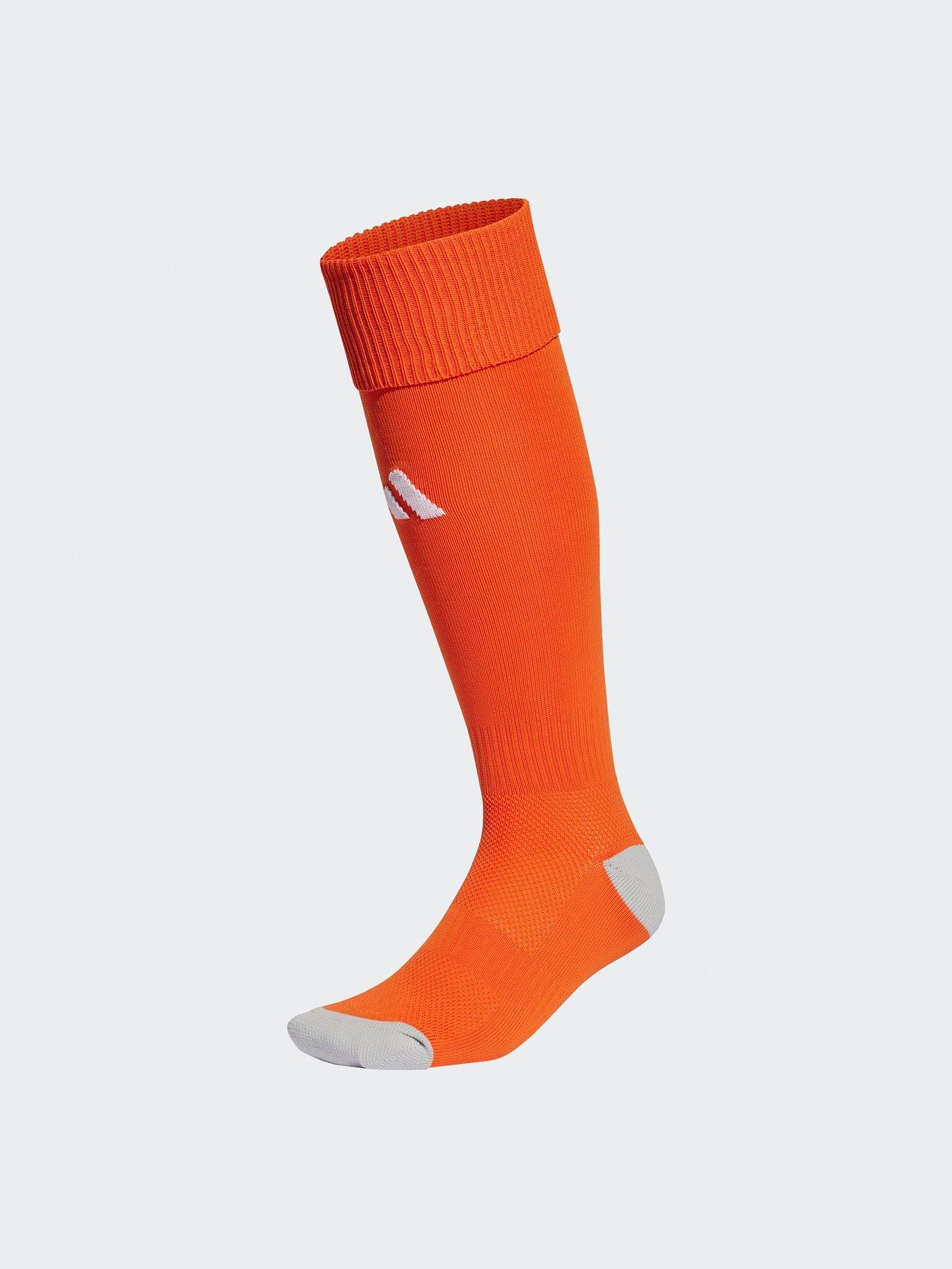 undefined Milano 23 Sock - Orange/ White