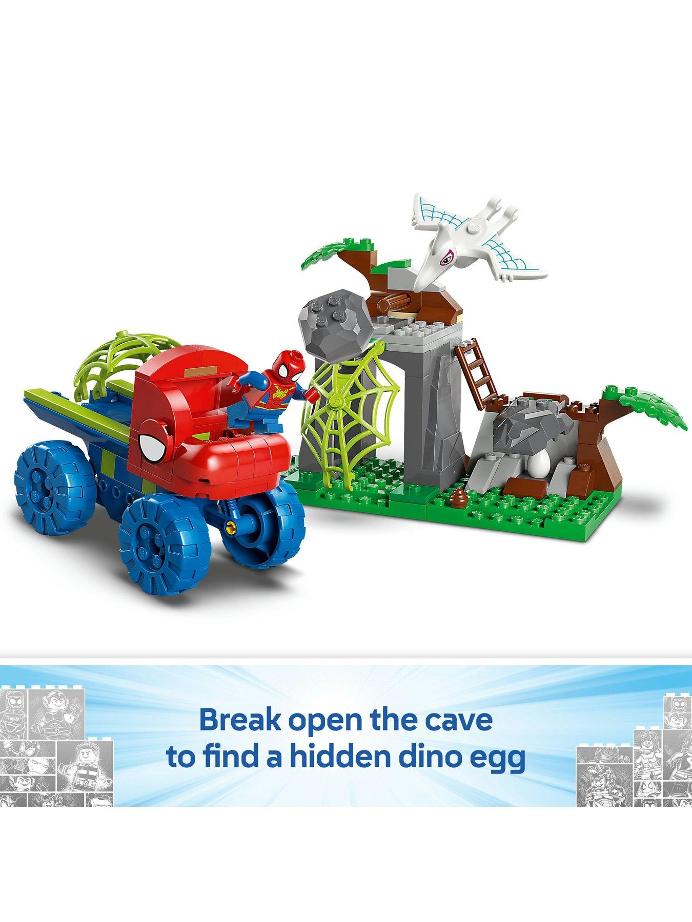 Image 5 of 8 of LEGO Spiderman Team Spidey Dino Crawler Rescue 11199