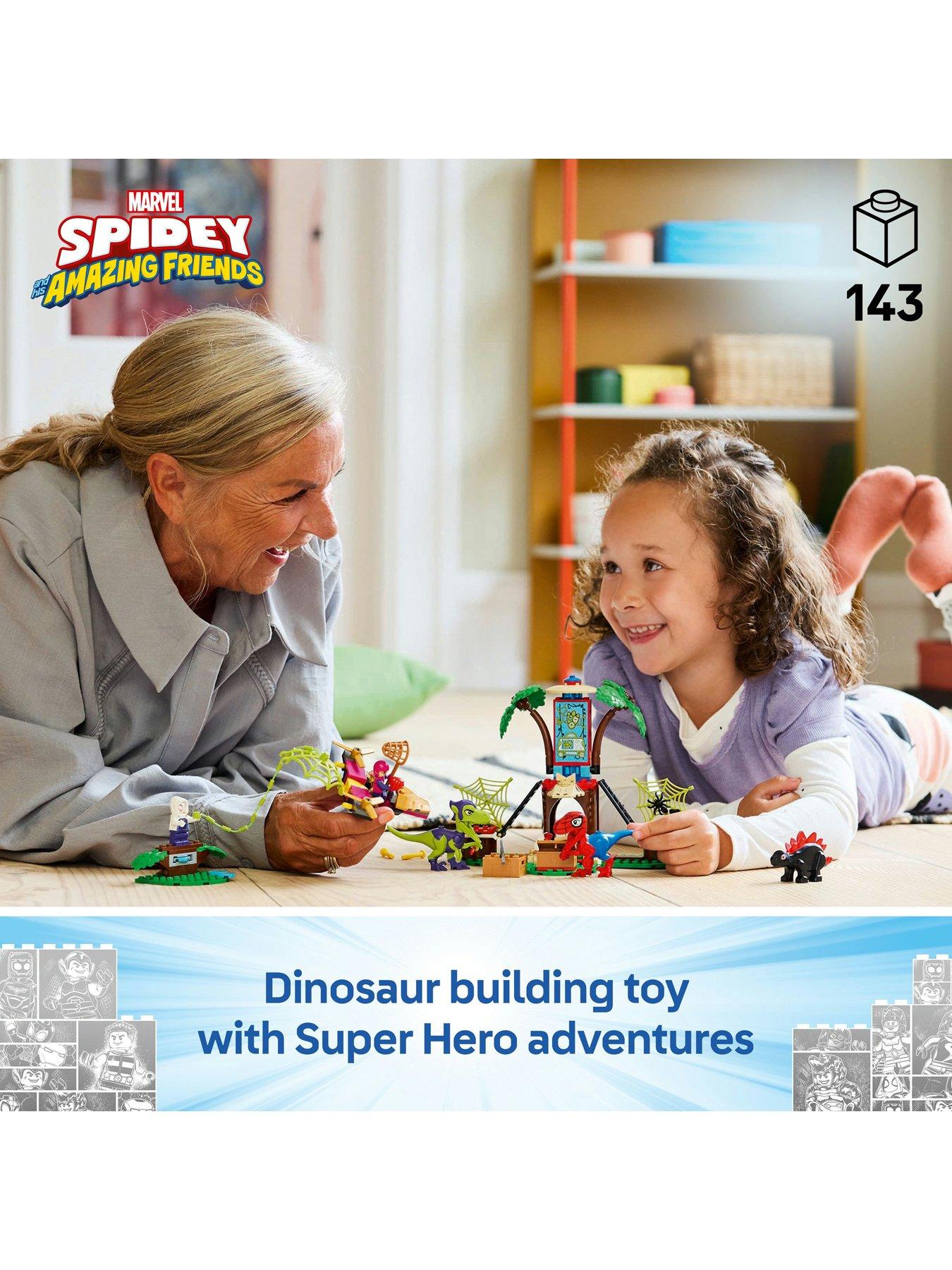 Image 2 of 8 of LEGO Spiderman Spidey and Gobbys Raptor Battle at Tree 11200
