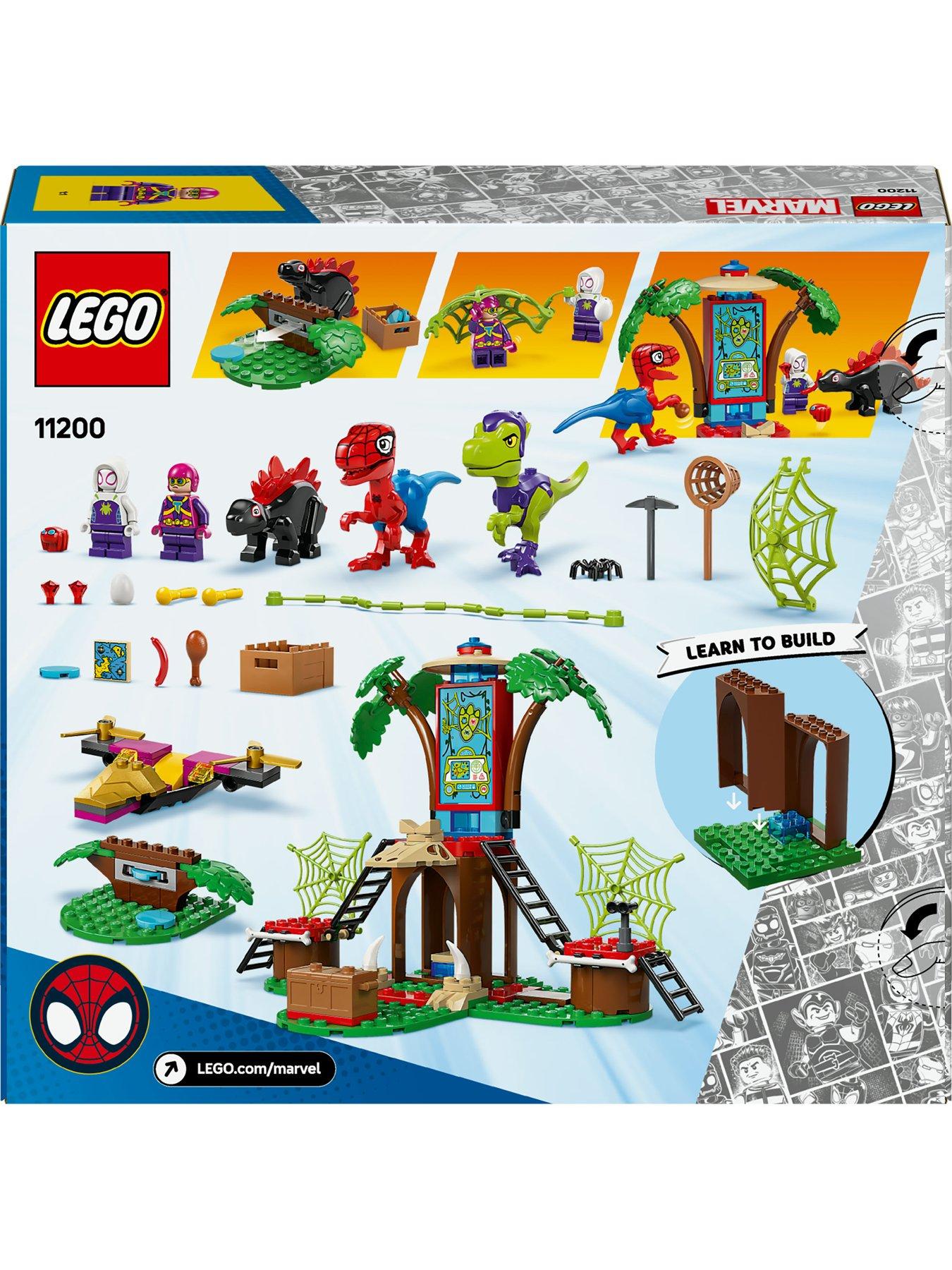 Image 7 of 8 of LEGO Spiderman Spidey and Gobbys Raptor Battle at Tree 11200
