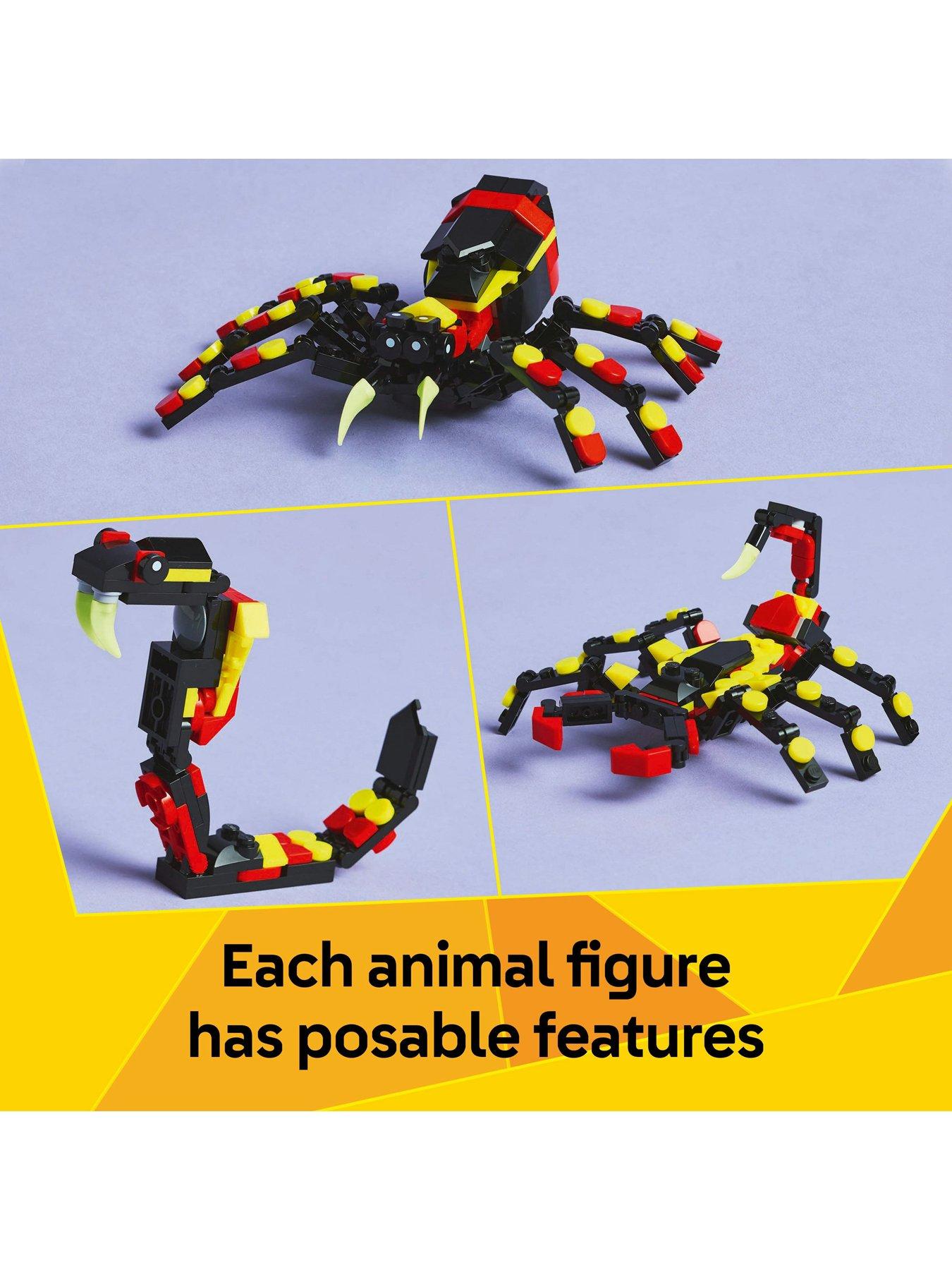 LEGO Creator 3in1 Wild Animals: Surprising Spider 31159 | Very