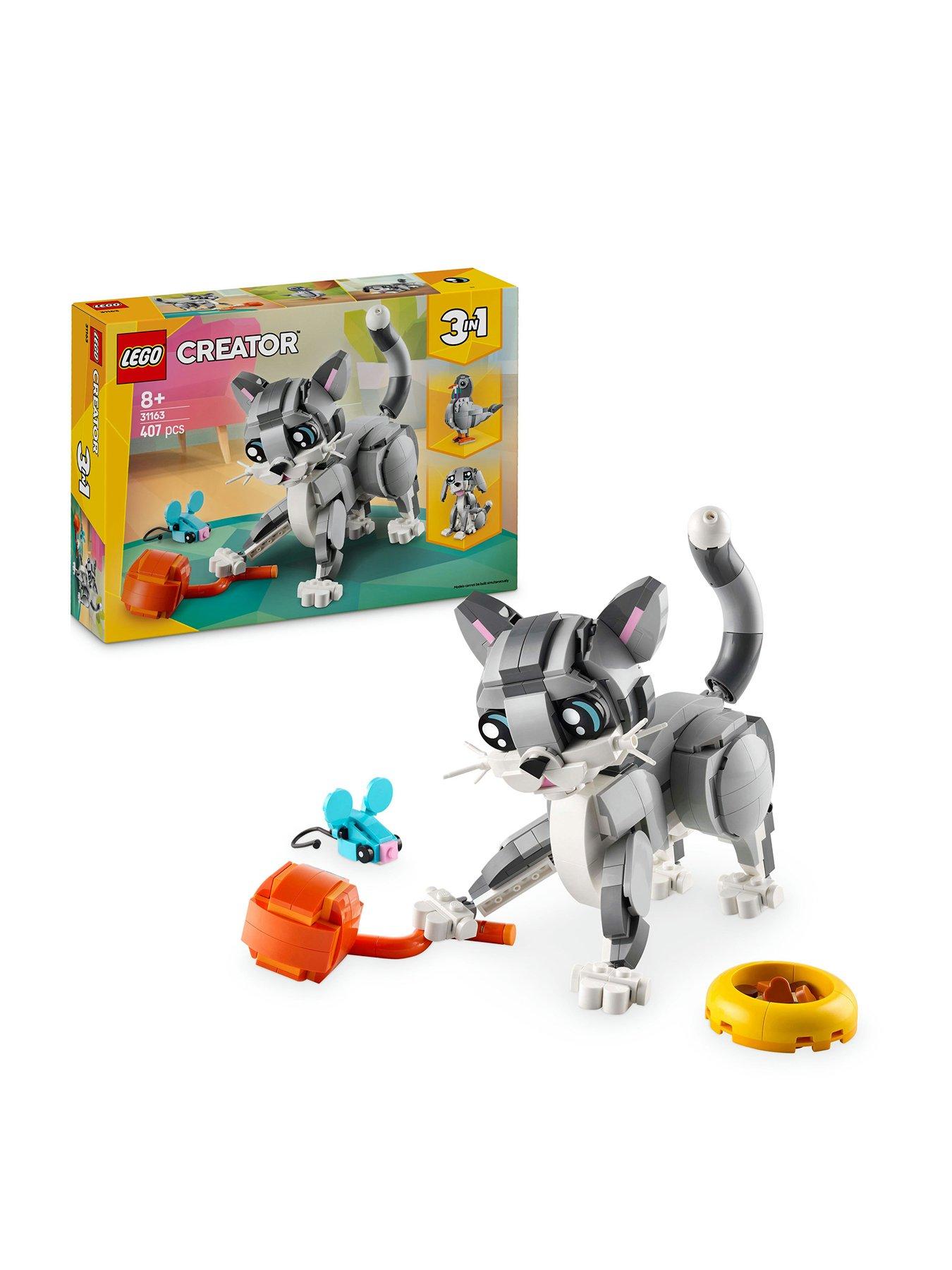 LEGO Creator 3in1 Playful Cat Toy Animal Set 31163