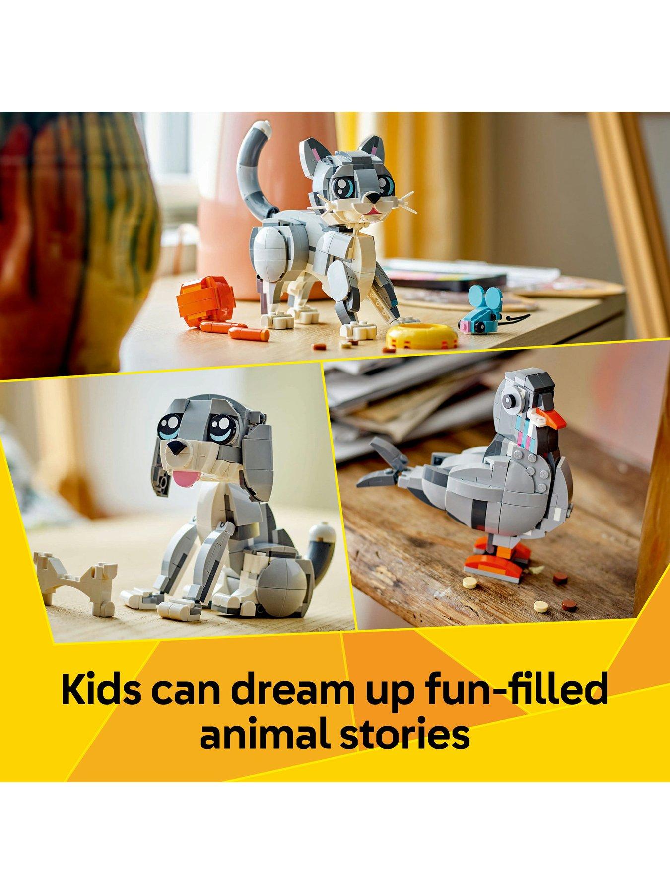 Image 3 of 8 of LEGO Creator 3in1 Playful Cat Toy Animal Set 31163