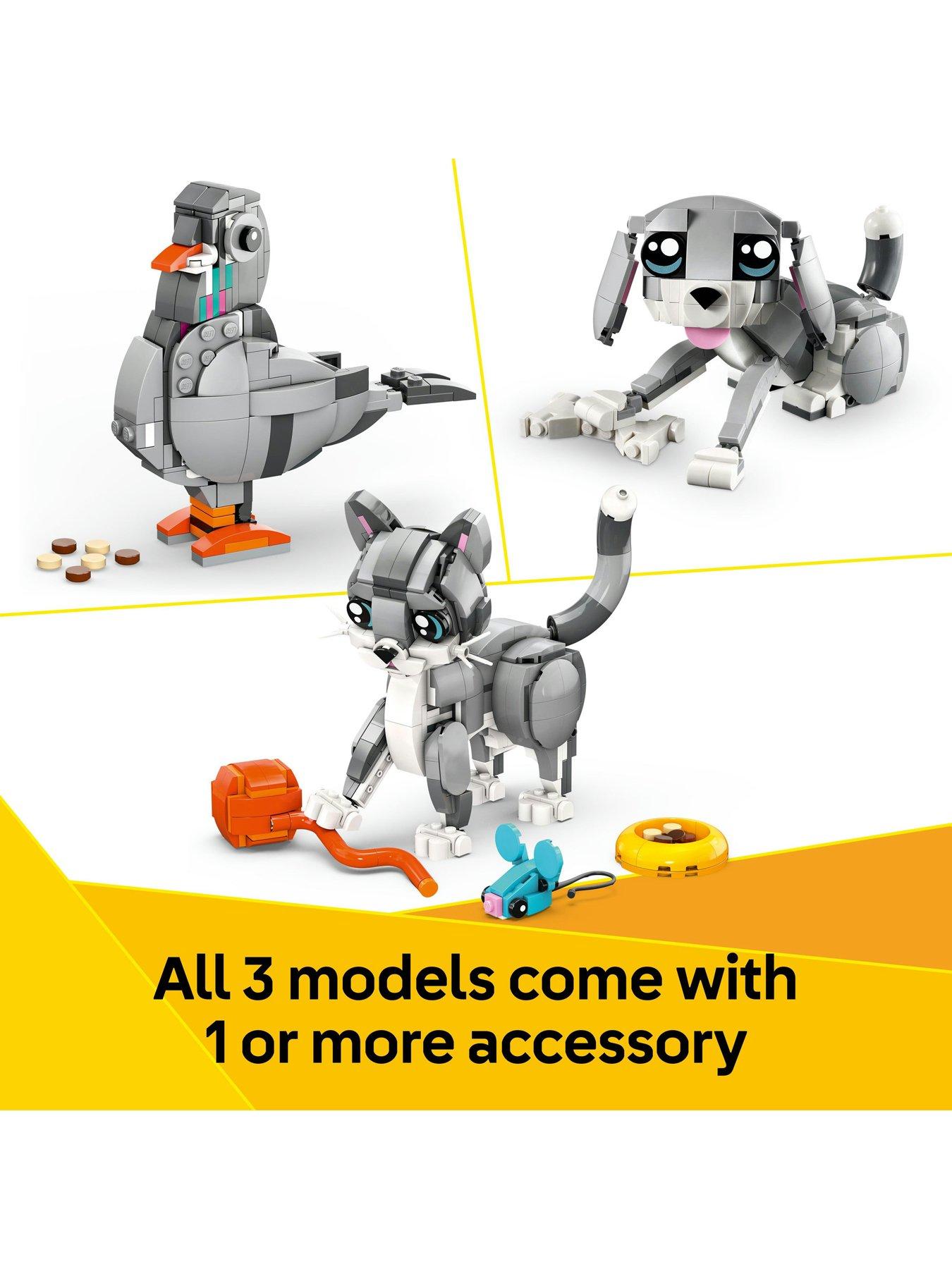 Image 4 of 8 of LEGO Creator 3in1 Playful Cat Toy Animal Set 31163