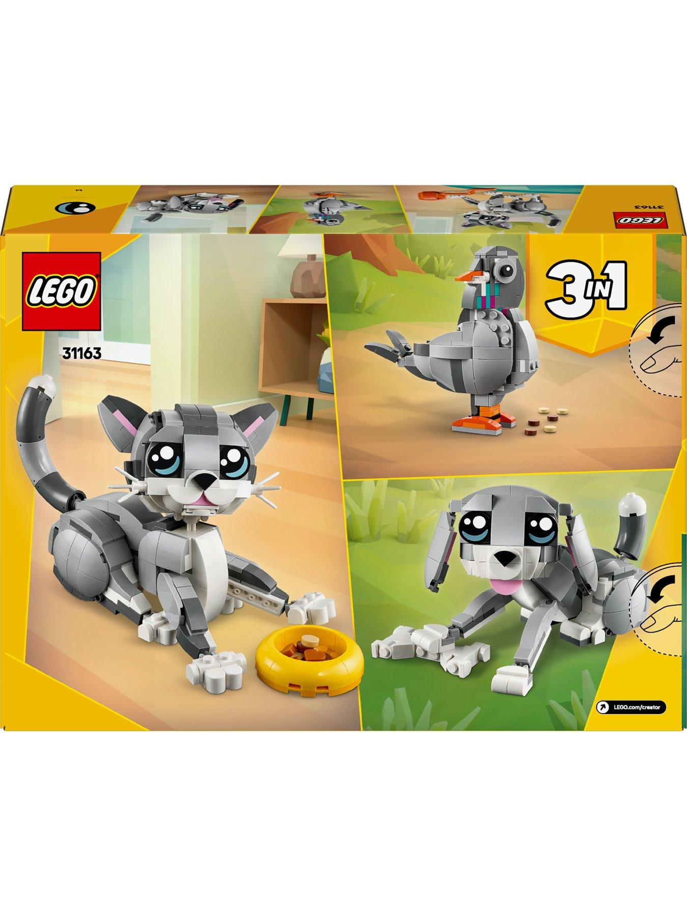 Image 7 of 8 of LEGO Creator 3in1 Playful Cat Toy Animal Set 31163