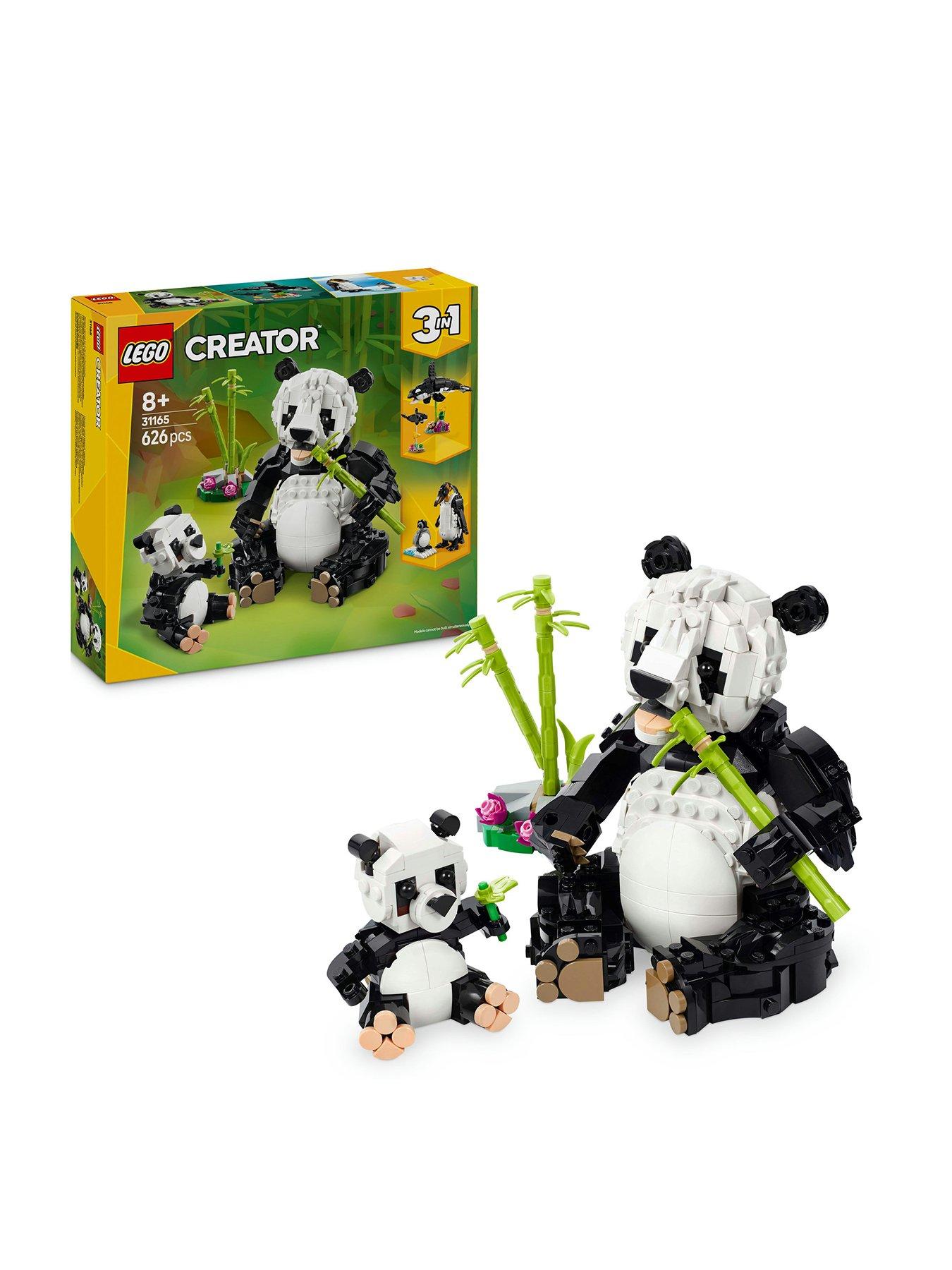 Image 1 of 8 of LEGO Creator 3-in-1 Wild Animals: Panda Family 31165
