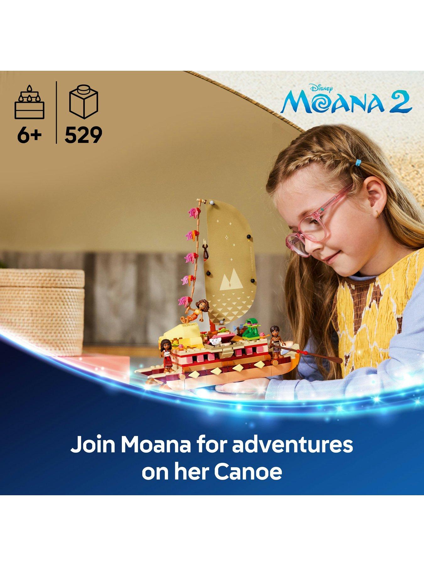 Image 2 of 8 of LEGO Disney Moana&rsquo;s Adventure Canoe 43270