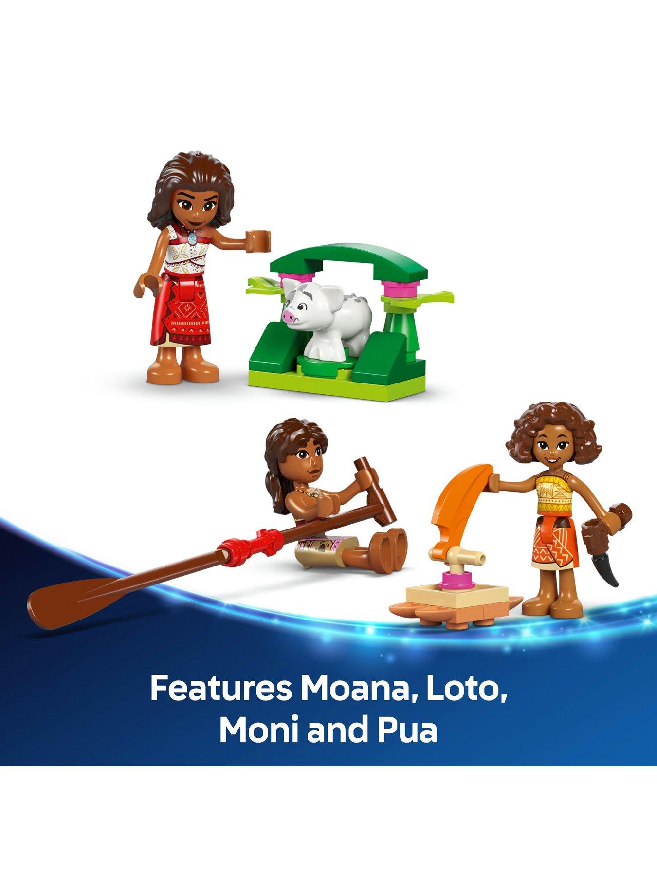 Image 6 of 8 of LEGO Disney Moana&rsquo;s Adventure Canoe 43270