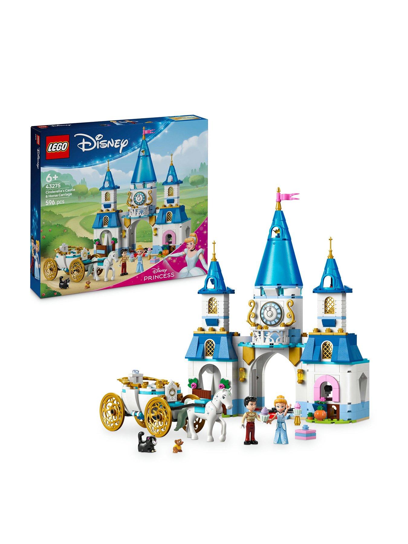 Image 1 of 8 of LEGO Disney Cinderellas Castle &amp; Horse Carriage 43275