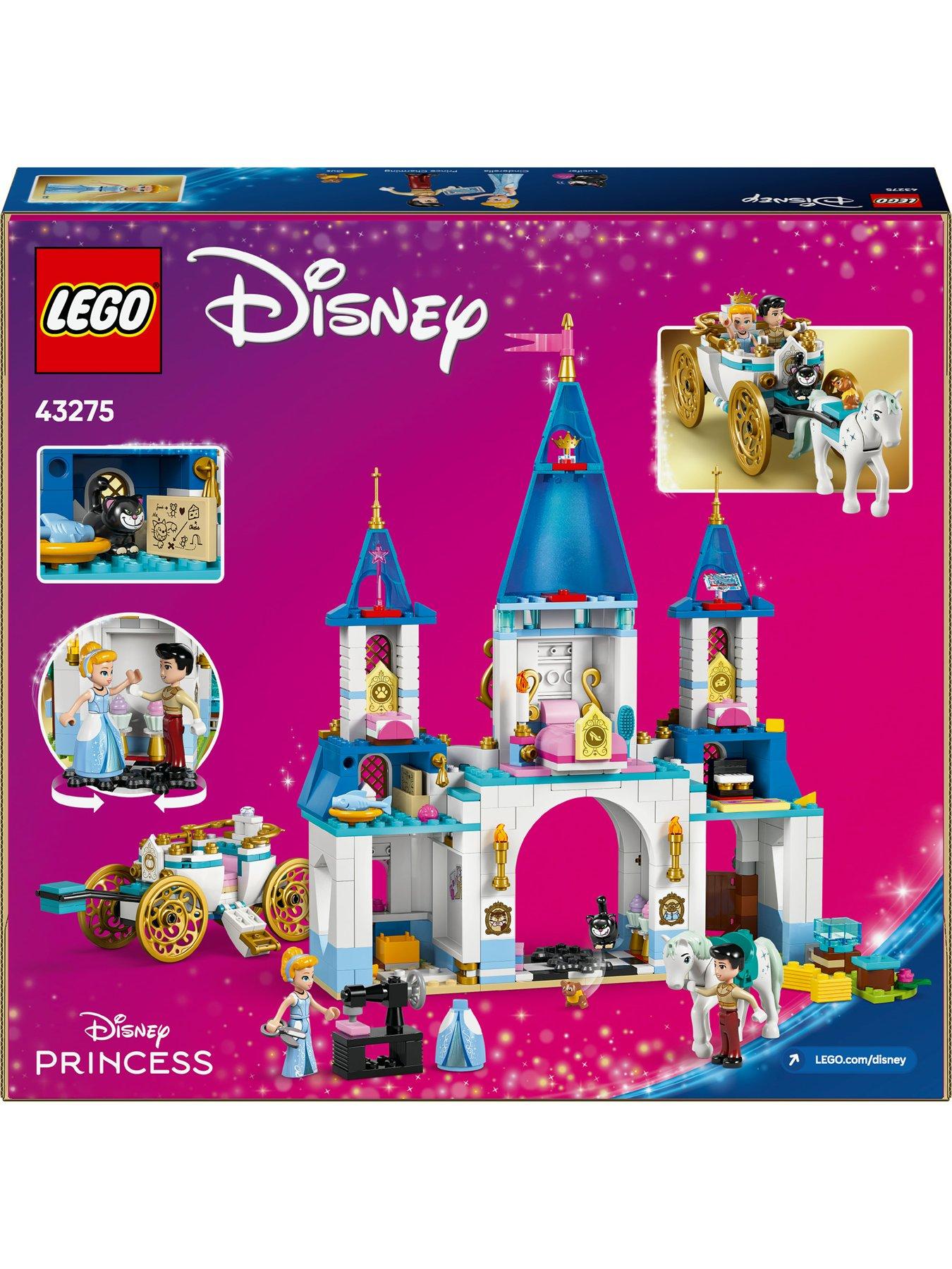 LEGO Disney Cinderellas Castle Horse Carriage 43275 Very