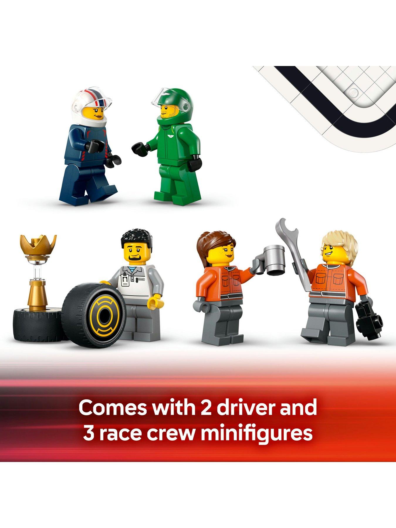 Image 6 of 8 of LEGO City F1 Truck with RB20 &amp; AMR24 F1 Cars 60445