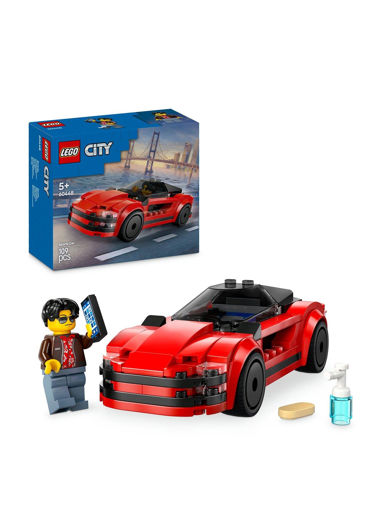 LEGO City Red Sports Car Toy Vehicle Set 60448