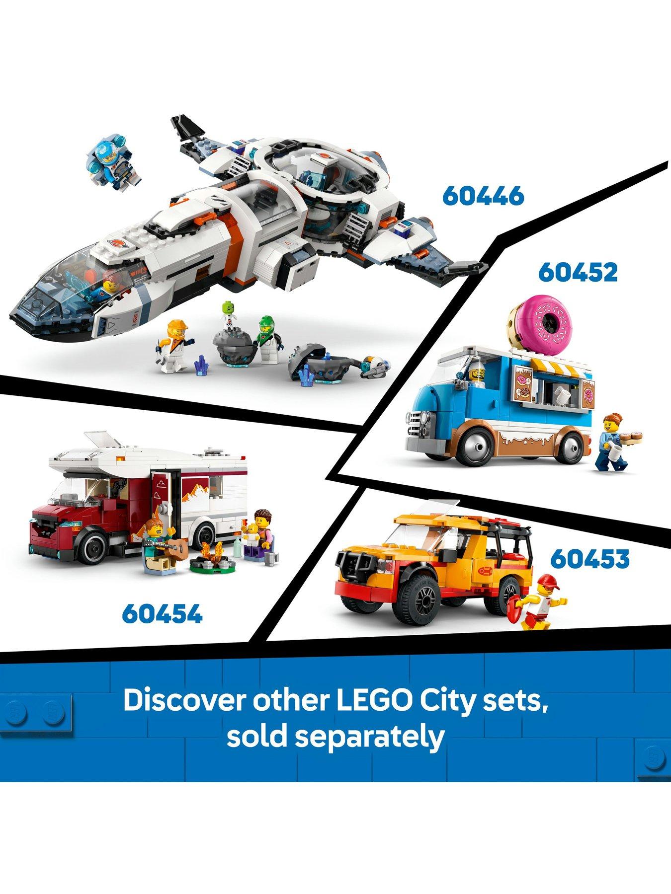 LEGO City Emergency Ambulance Toy Vehicle Set 60451 Very