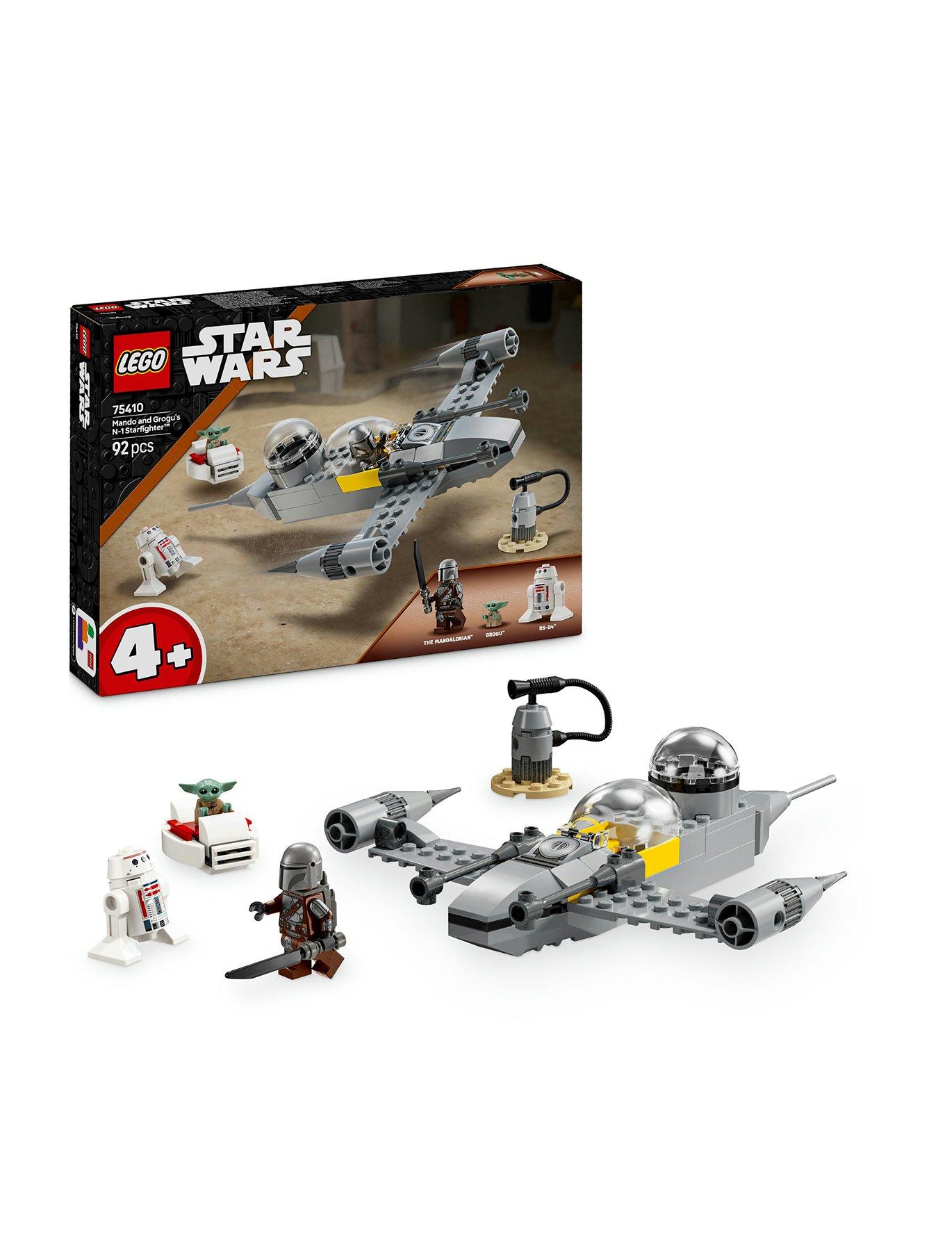 Image 1 of 8 of LEGO Star Wars Mando and Grogus N-1 Starfighter 75410