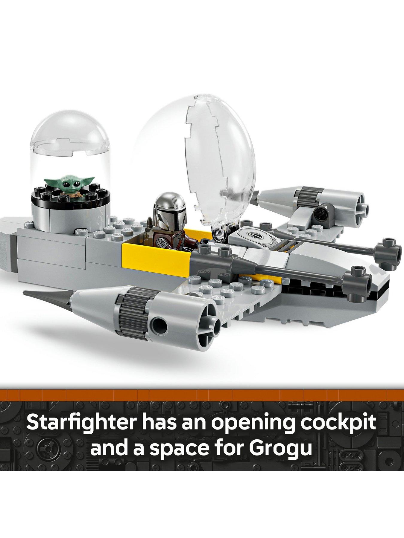 Image 6 of 8 of LEGO Star Wars Mando and Grogus N-1 Starfighter 75410