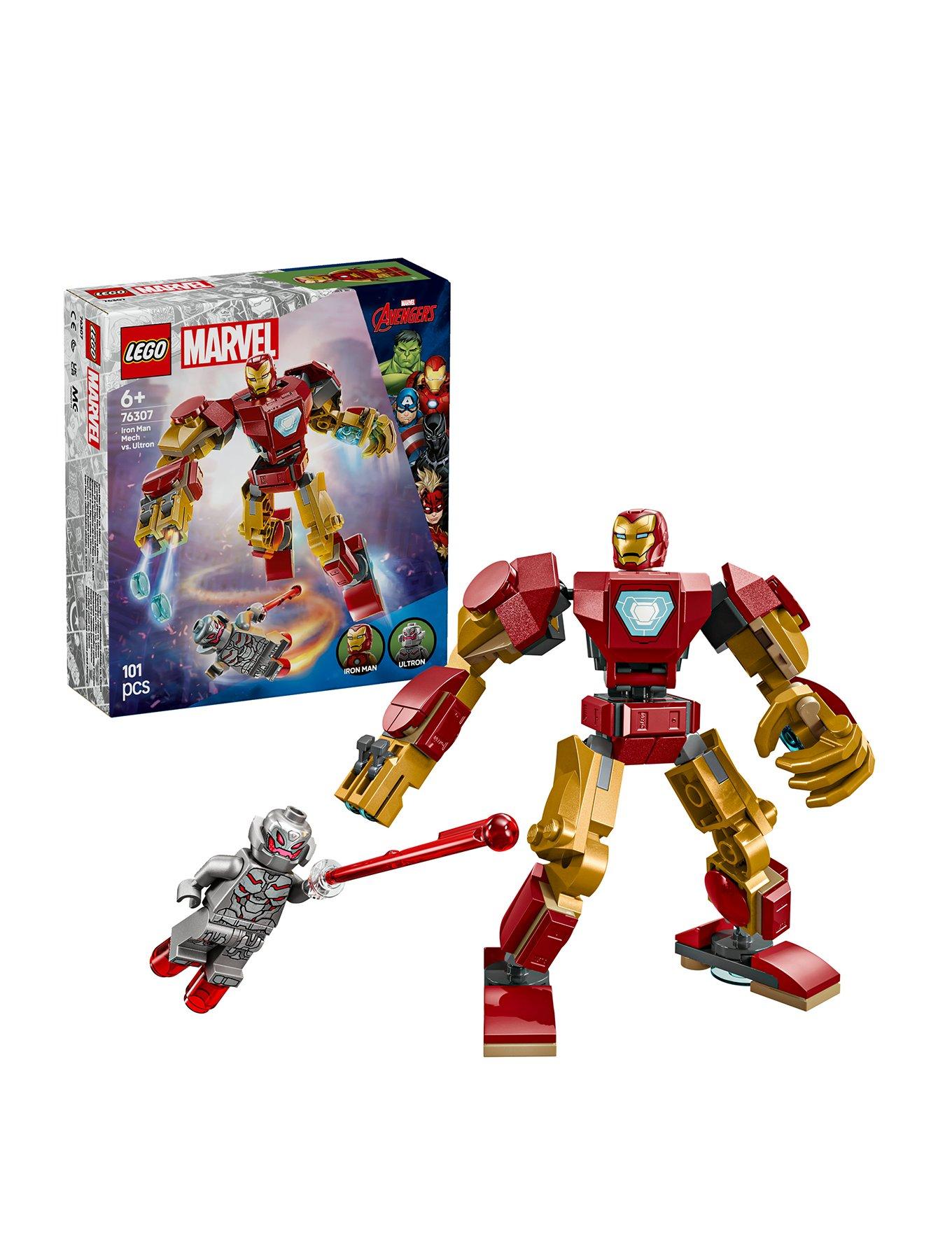 Lego iron man mech on sale