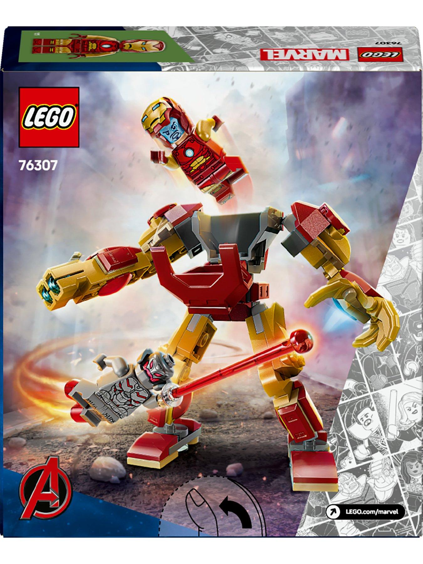 LEGO Marvel Iron Man Mech Ultron 76307 Very
