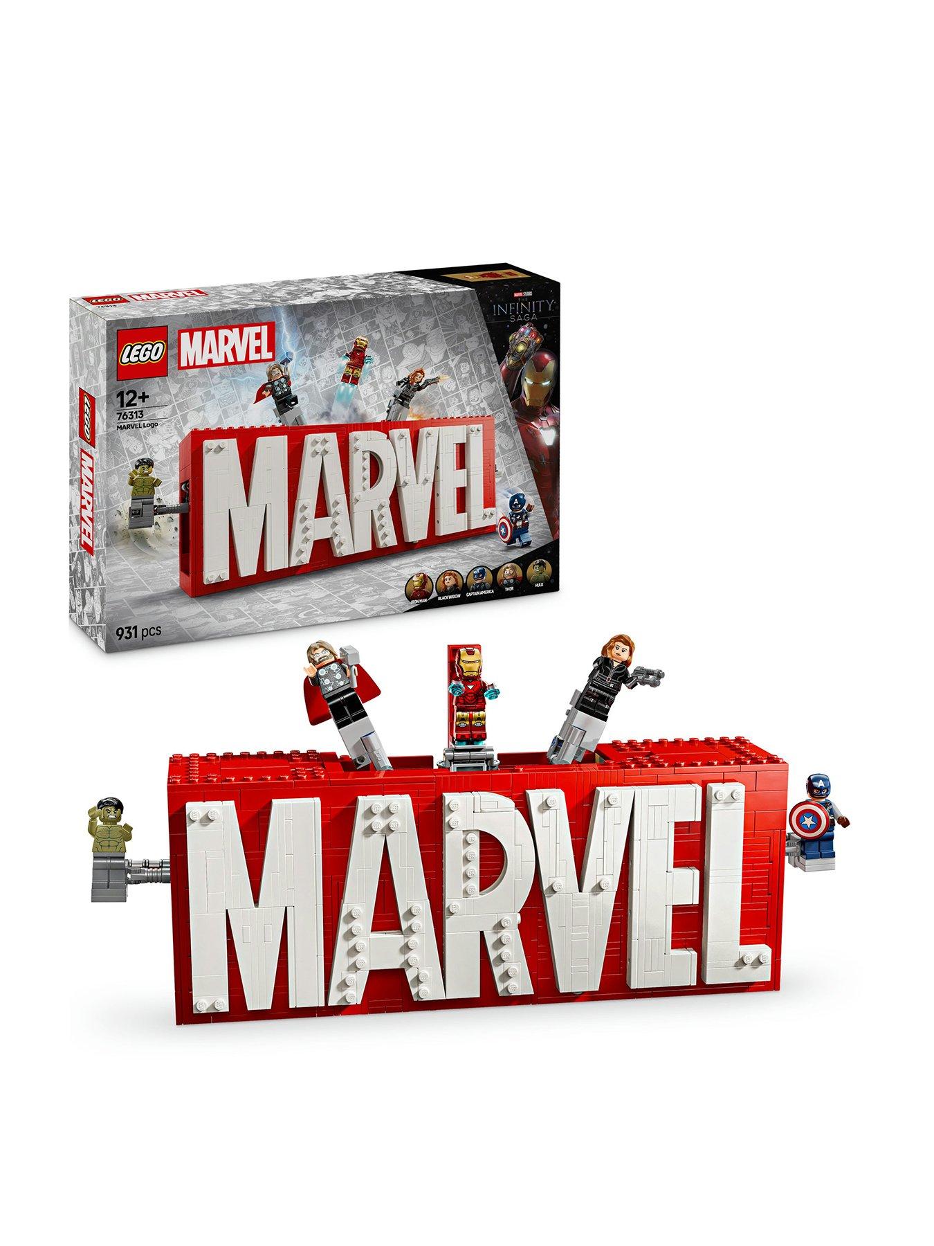 LEGO Marvel MARVEL Logo  &  Minifigures 76313