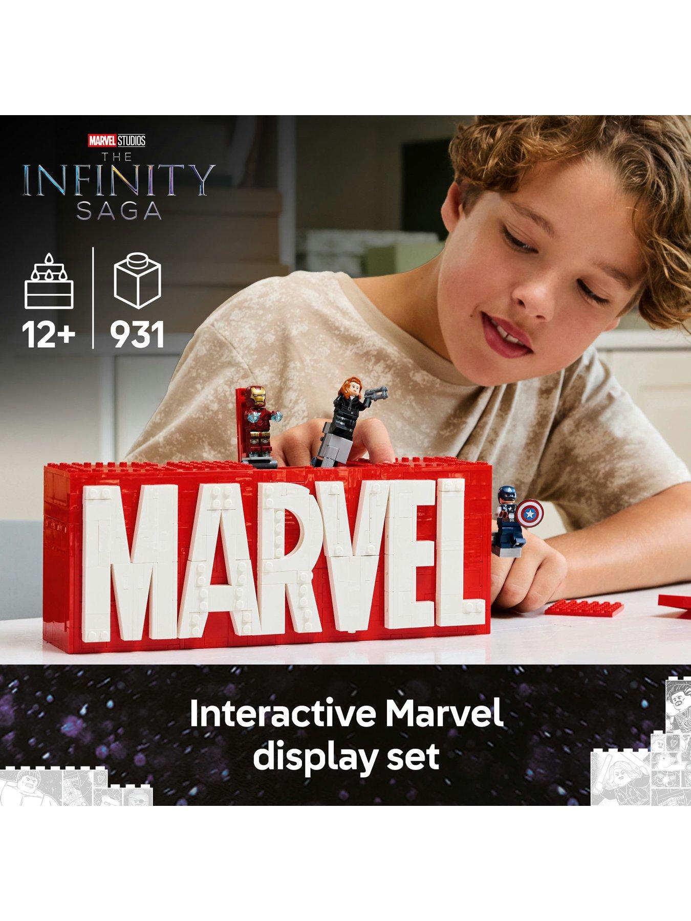 LEGO Marvel MARVEL Logo & Minifigures Set 76313 | Very