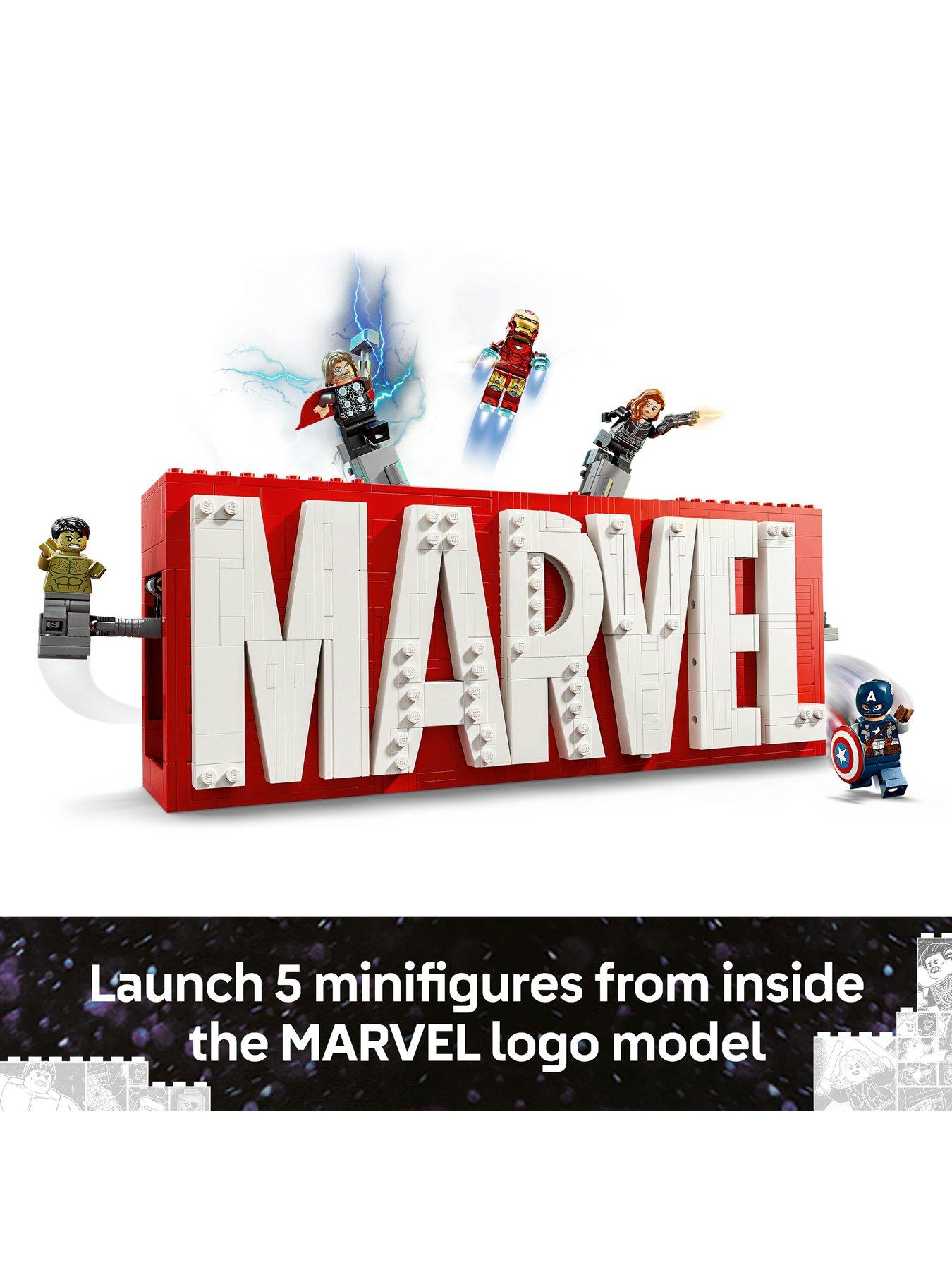 LEGO Marvel MARVEL Logo & Minifigures Set 76313 | Very