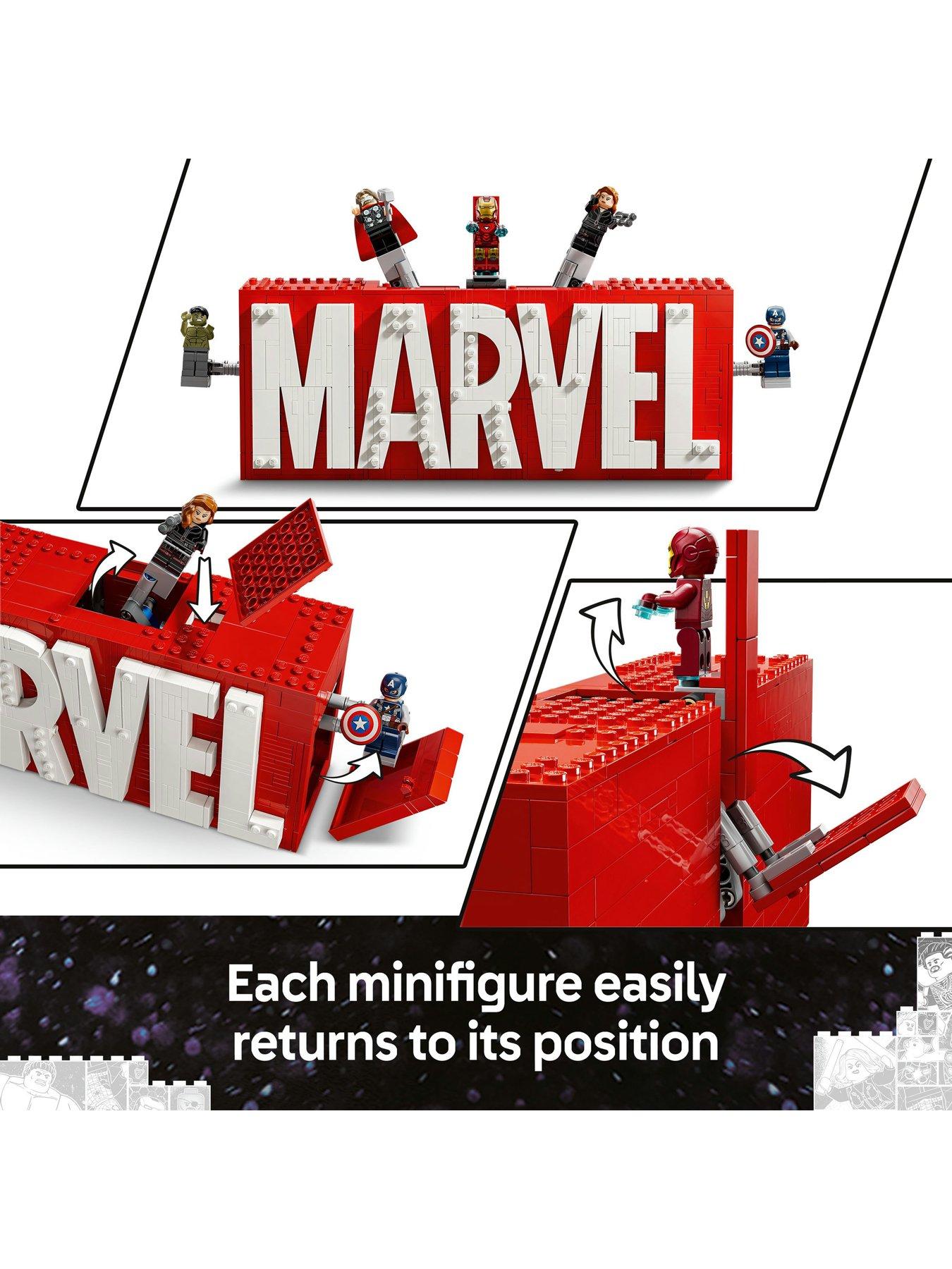 LEGO Marvel MARVEL Logo & Minifigures Set 76313 | Very